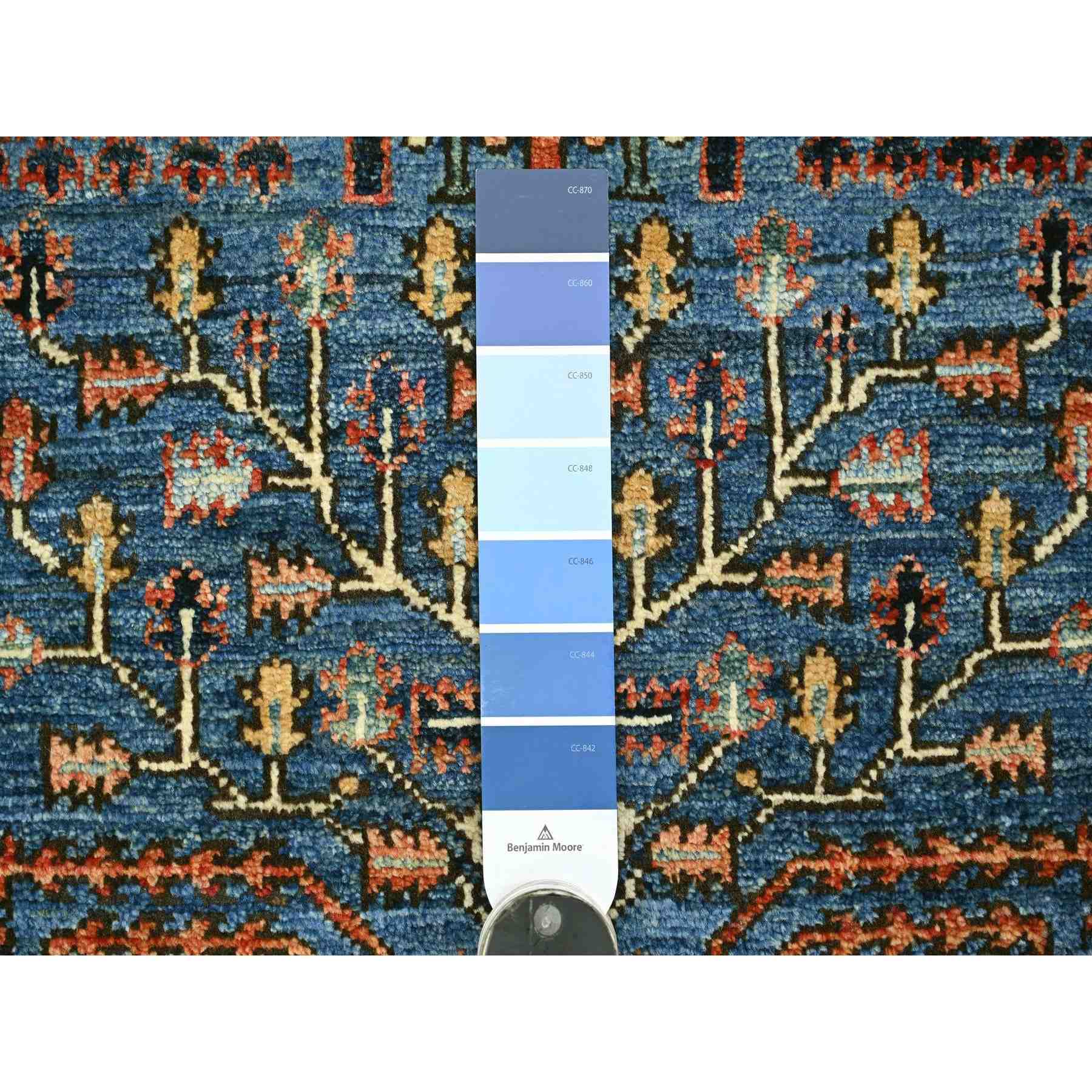 Tribal-Geometric-Hand-Knotted-Rug-107195