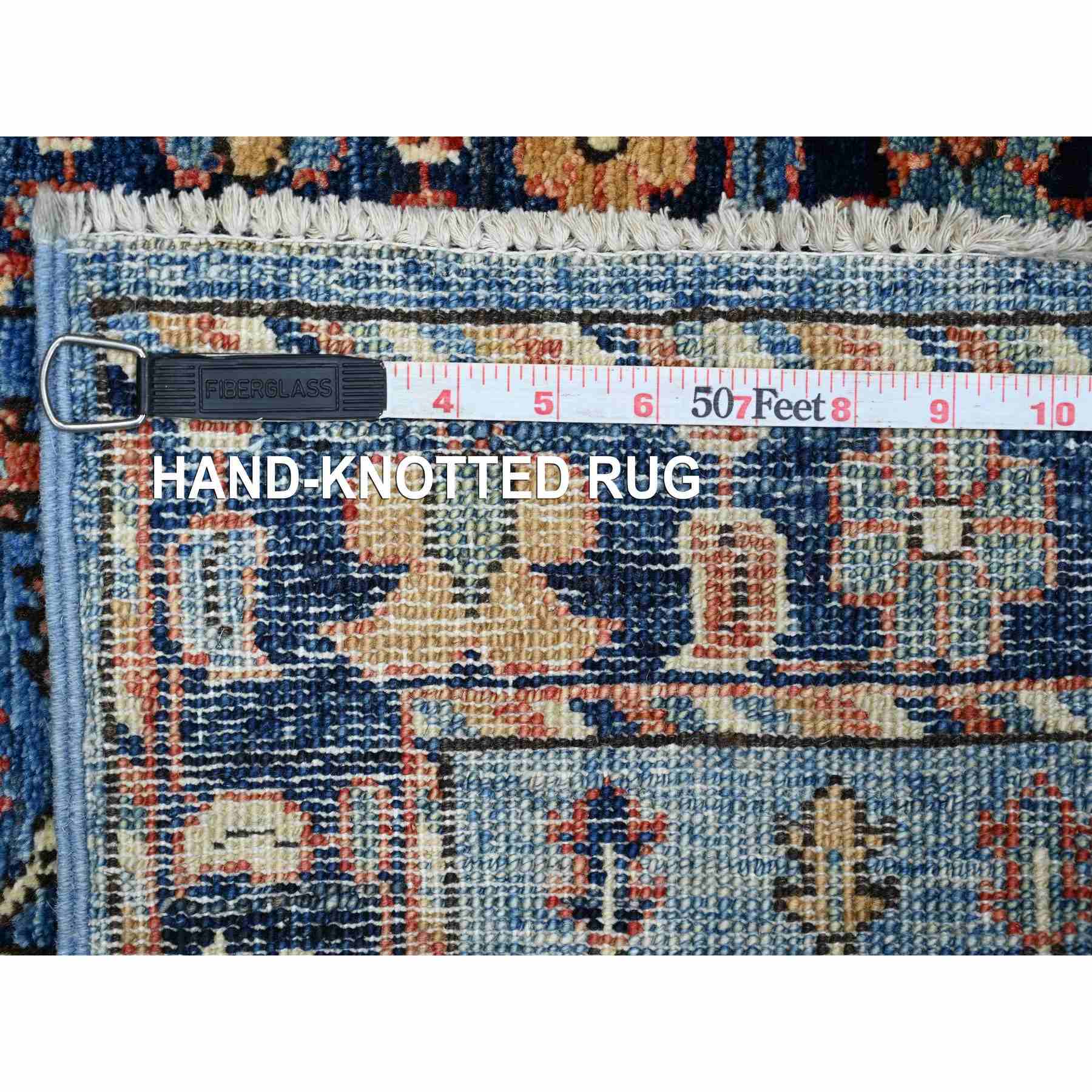 Tribal-Geometric-Hand-Knotted-Rug-107195