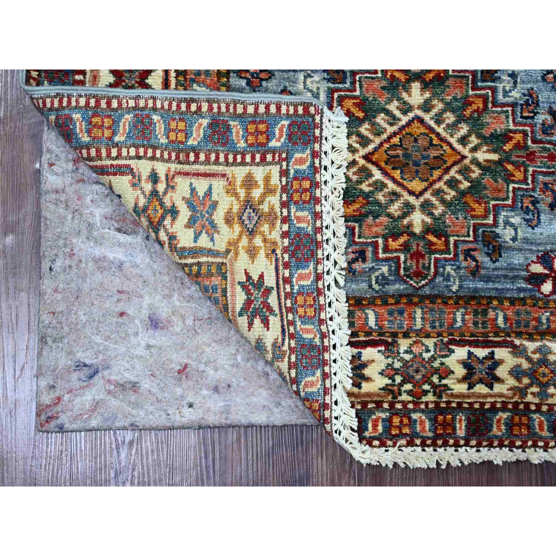Tribal-Geometric-Hand-Knotted-Rug-107245