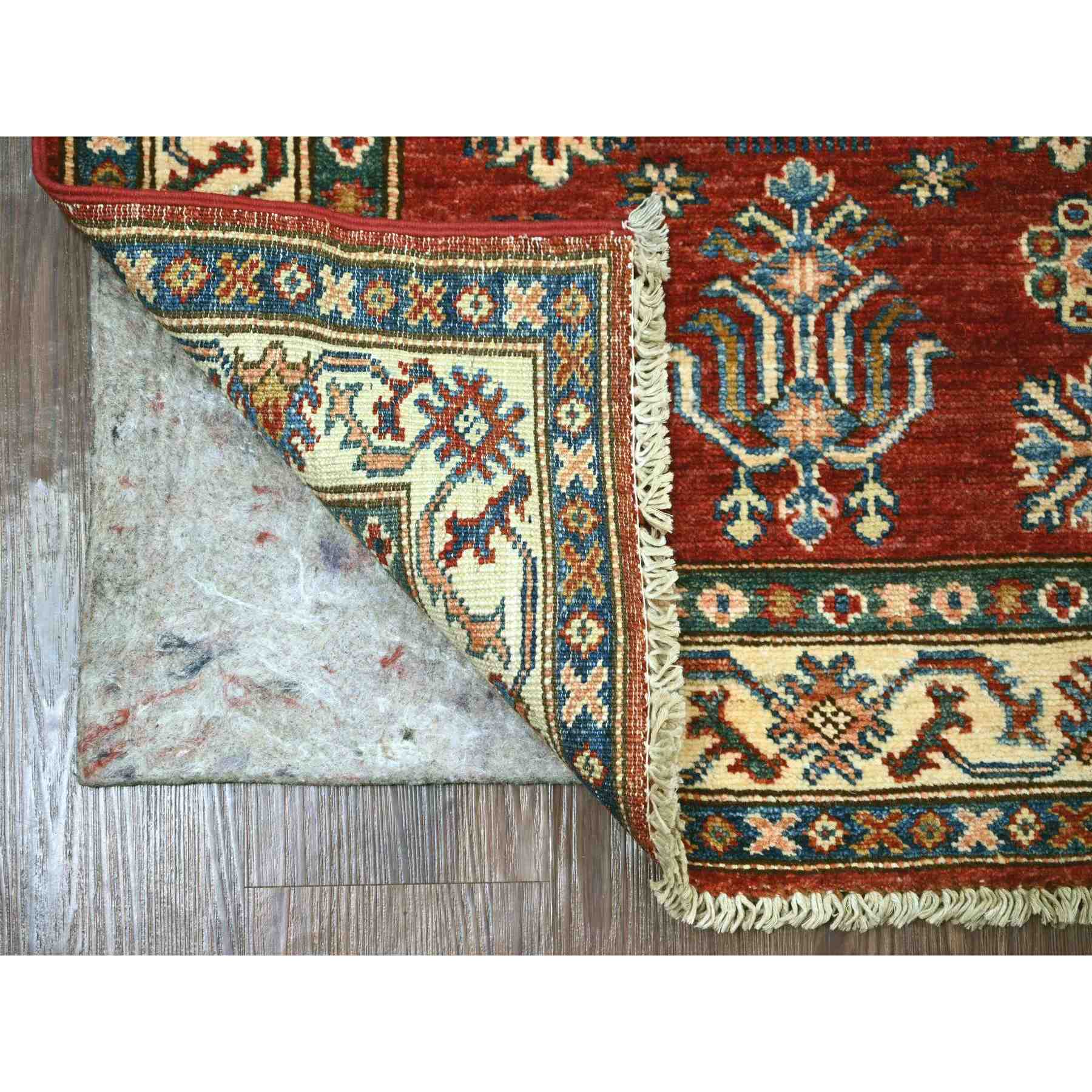 Tribal-Geometric-Hand-Knotted-Rug-107250
