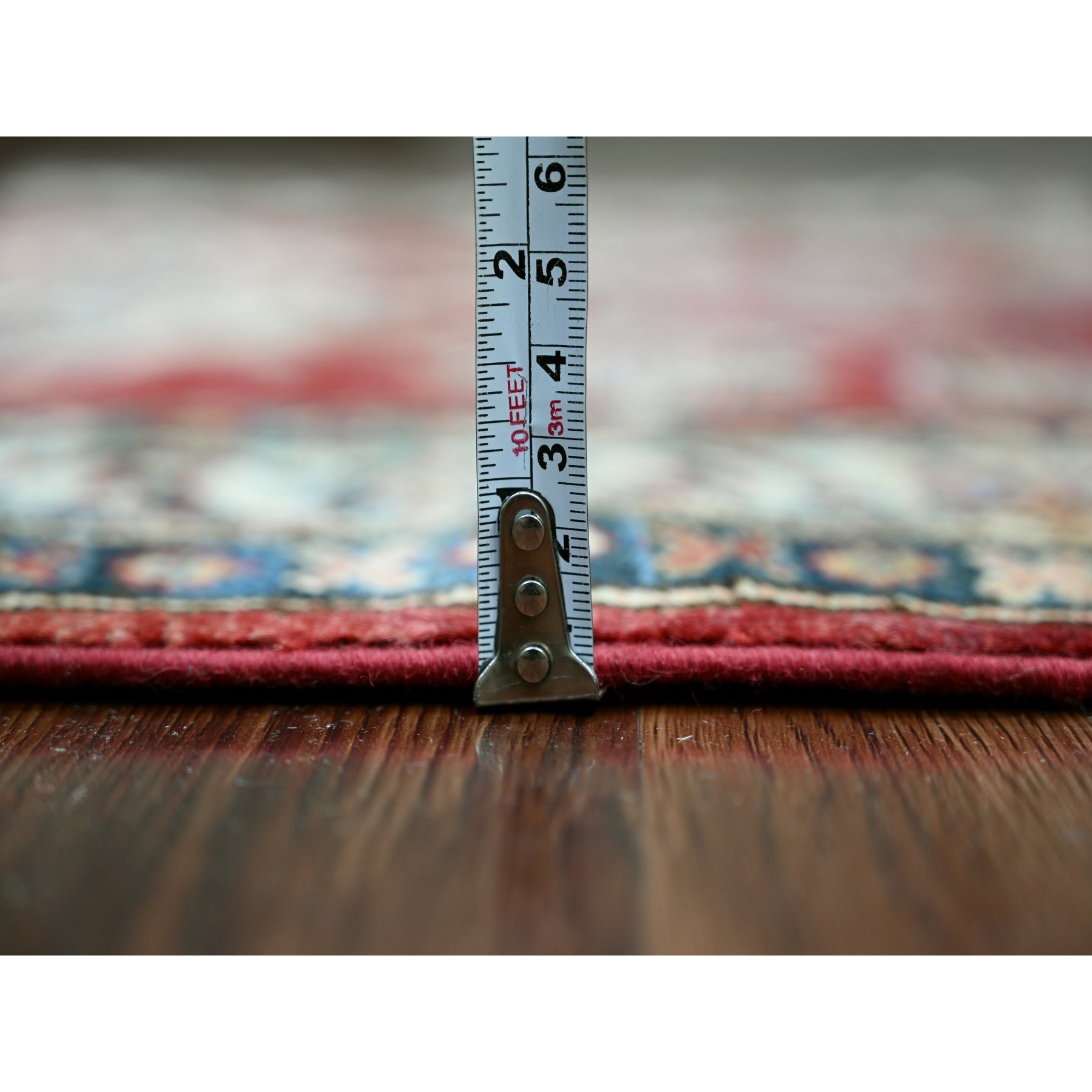 Tribal-Geometric-Hand-Knotted-Rug-107250