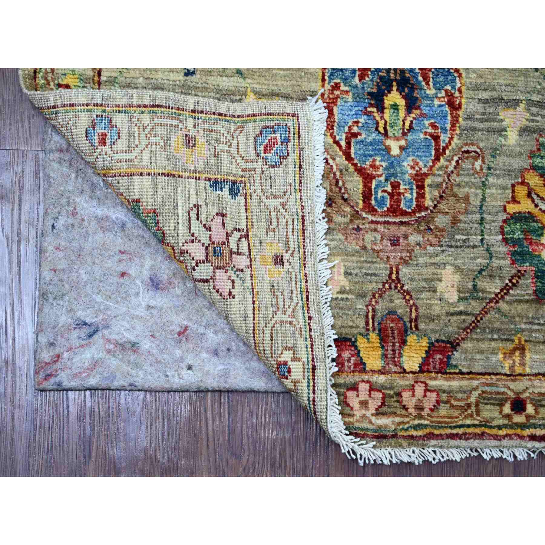 Tribal-Geometric-Hand-Knotted-Rug-107255