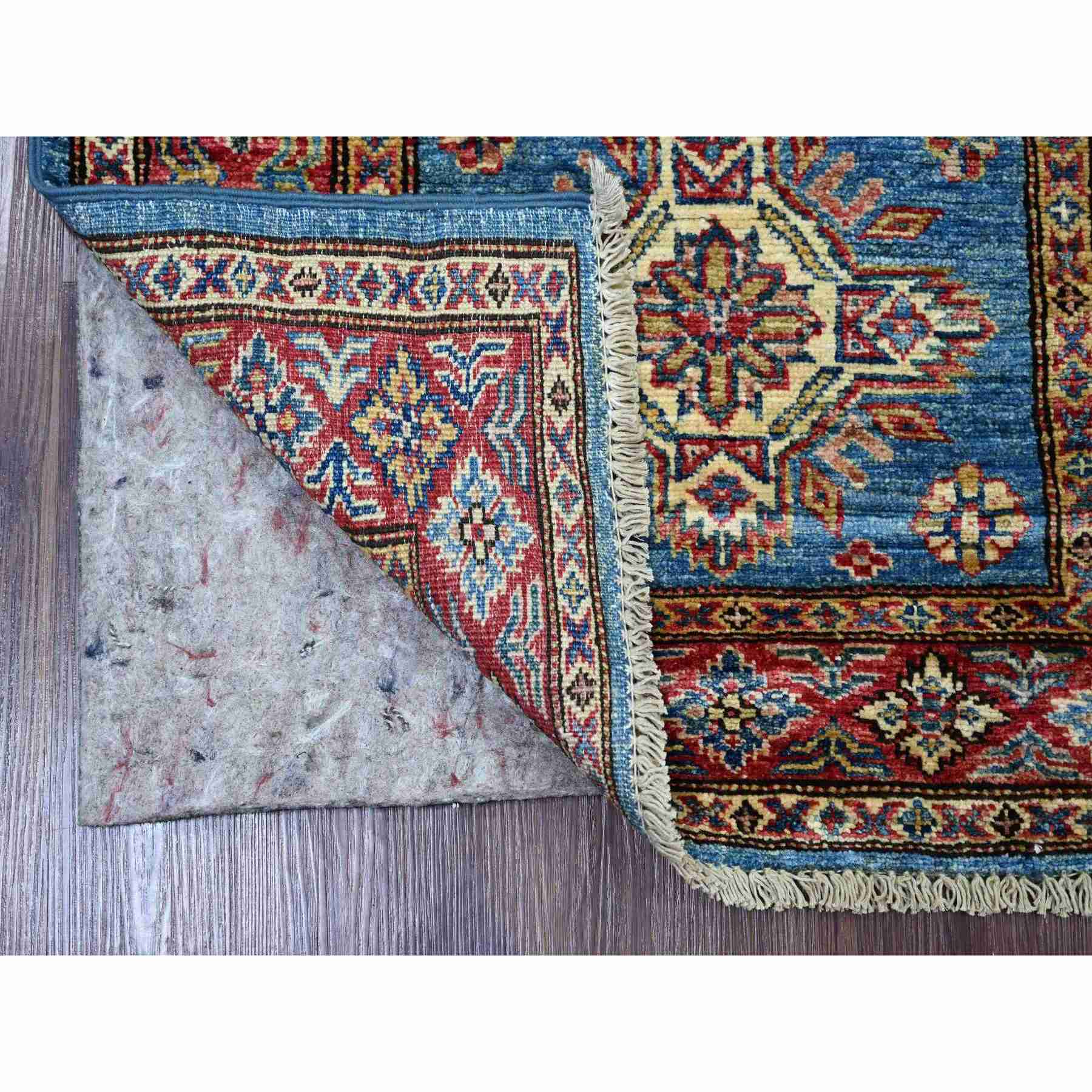 Tribal-Geometric-Hand-Knotted-Rug-107260