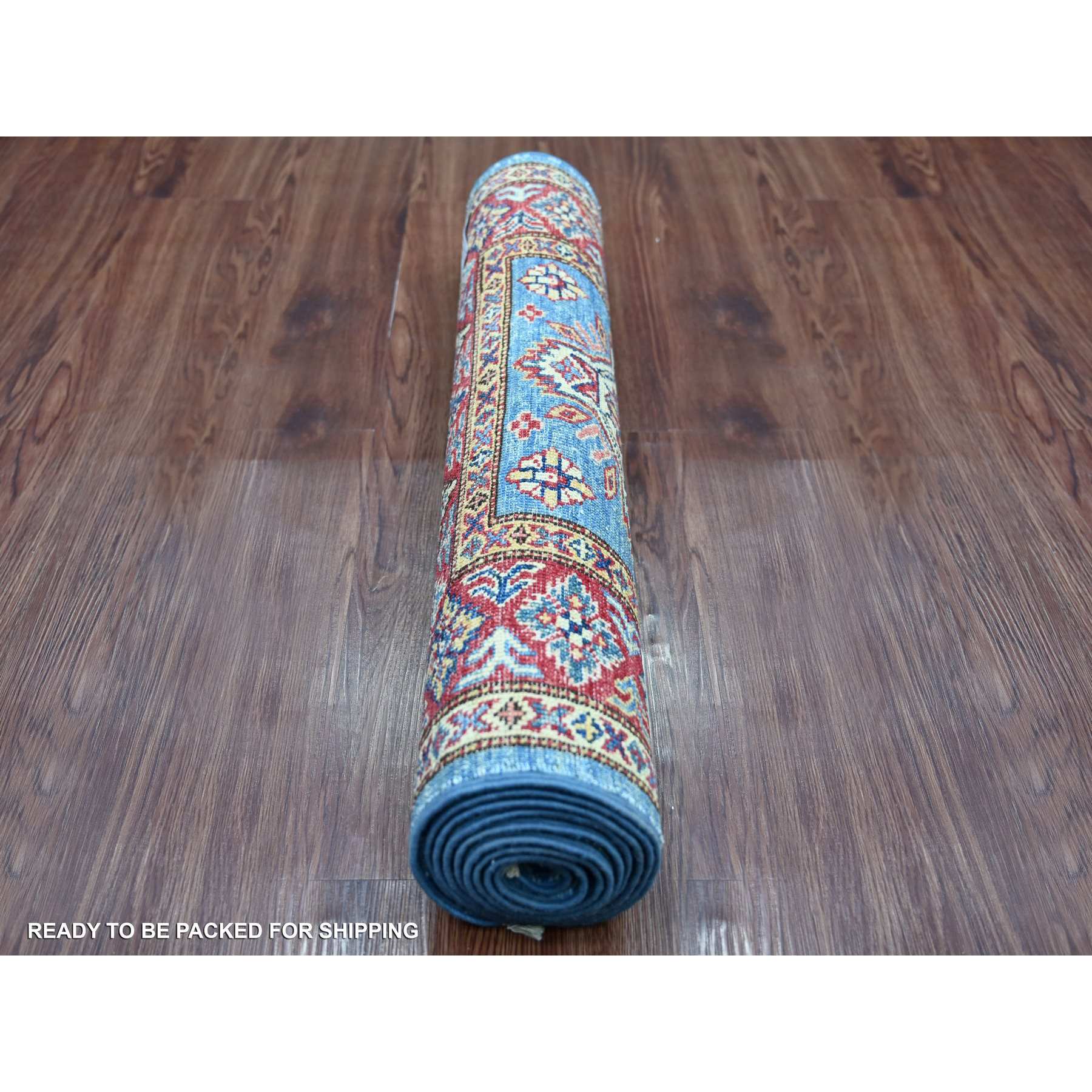 Tribal-Geometric-Hand-Knotted-Rug-107260