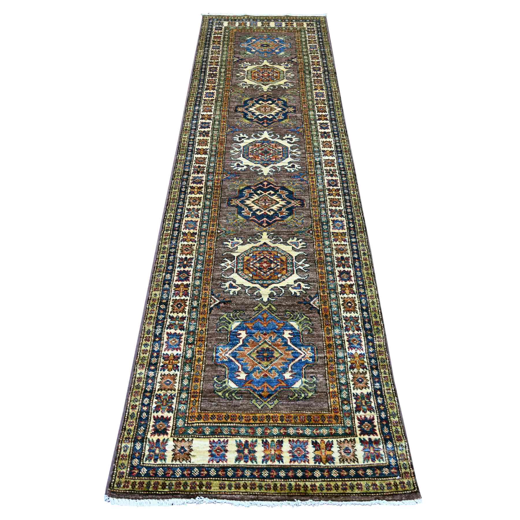 Tribal-Geometric-Hand-Knotted-Rug-107265