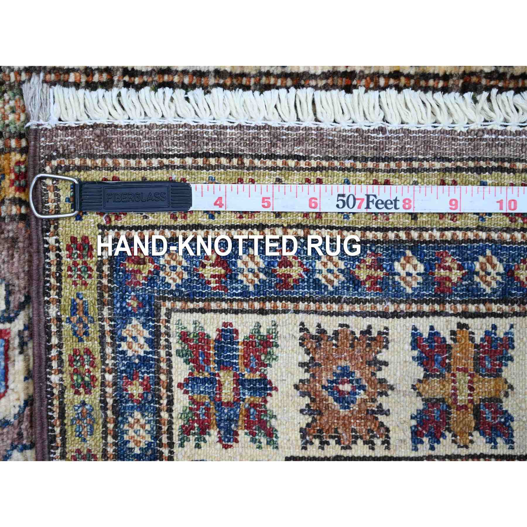 Tribal-Geometric-Hand-Knotted-Rug-107265