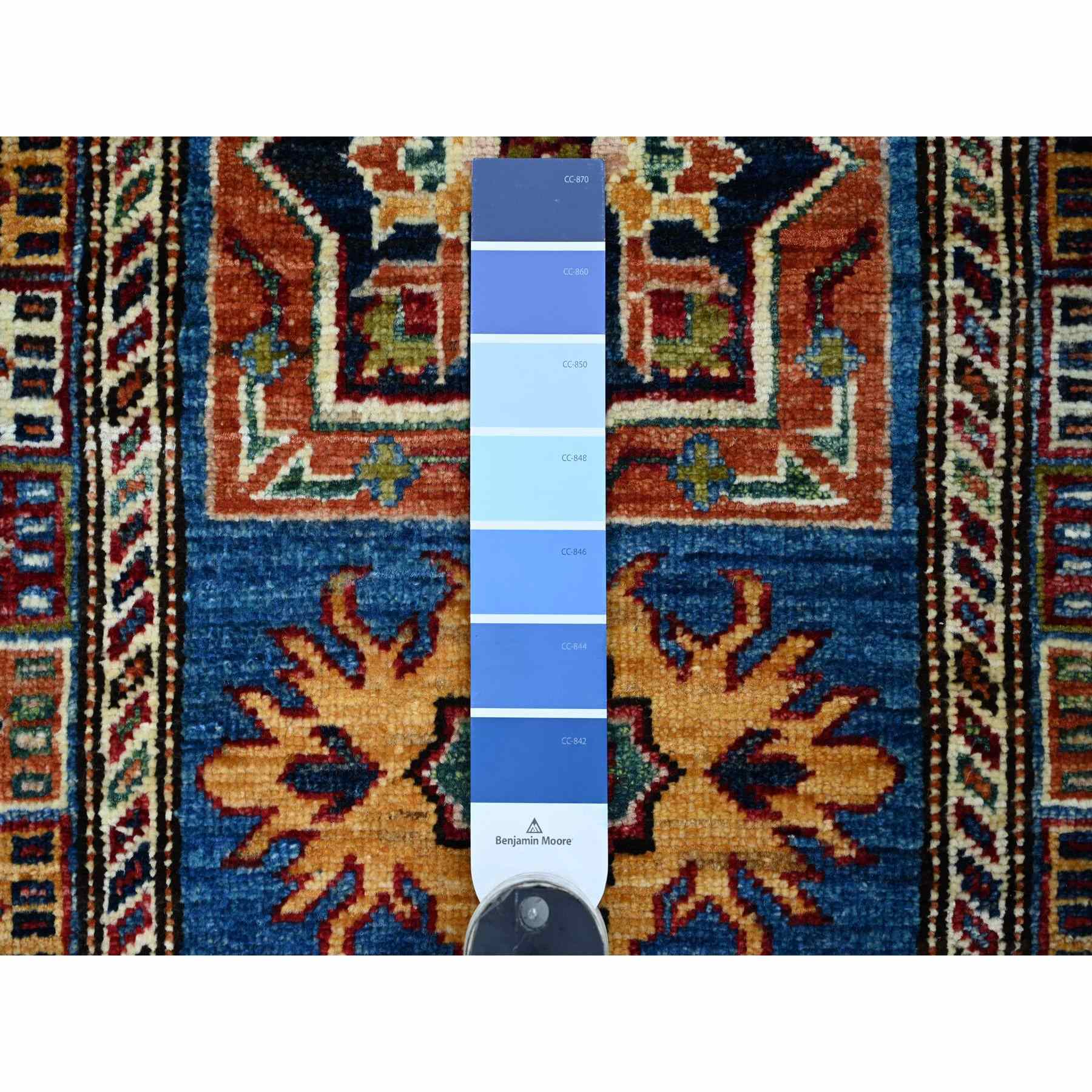 Tribal-Geometric-Hand-Knotted-Rug-107270