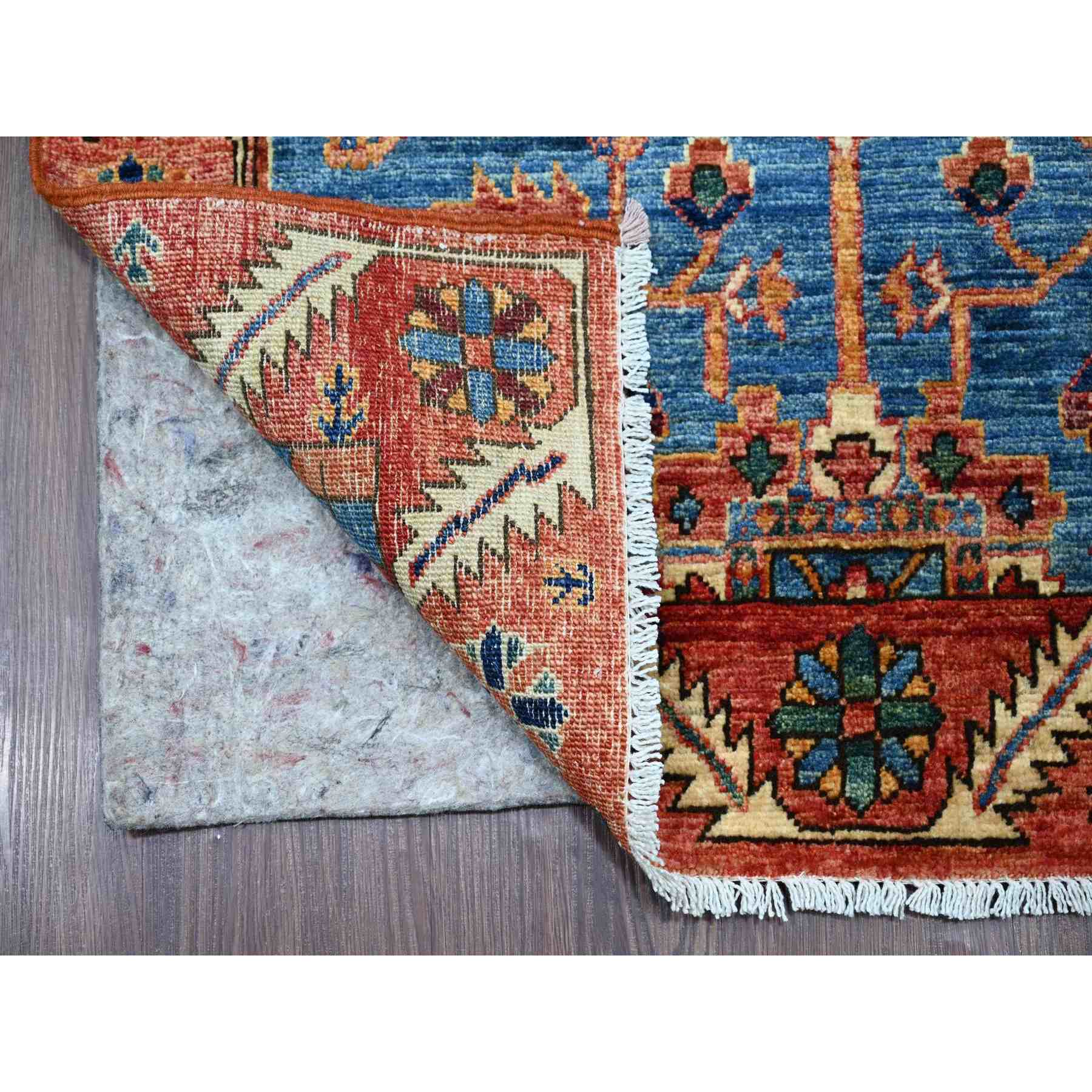 Tribal-Geometric-Hand-Knotted-Rug-107275