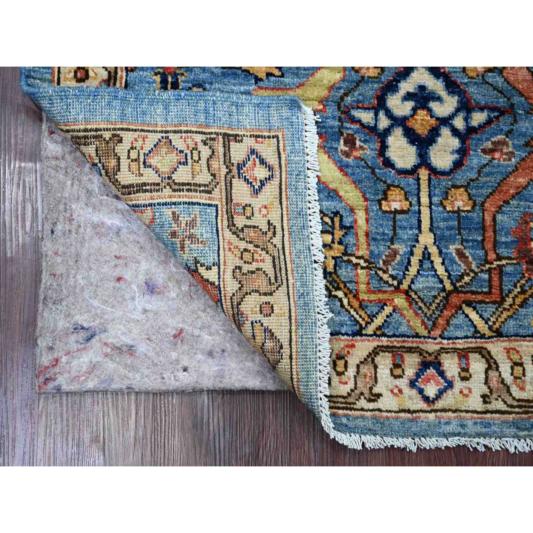 Tribal-Geometric-Hand-Knotted-Rug-107280