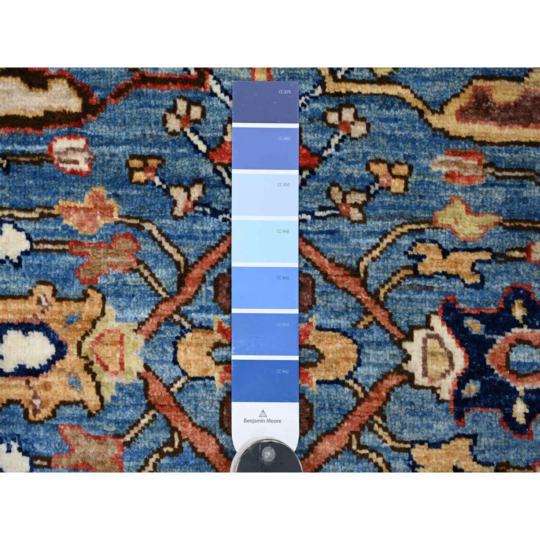 Tribal-Geometric-Hand-Knotted-Rug-107280