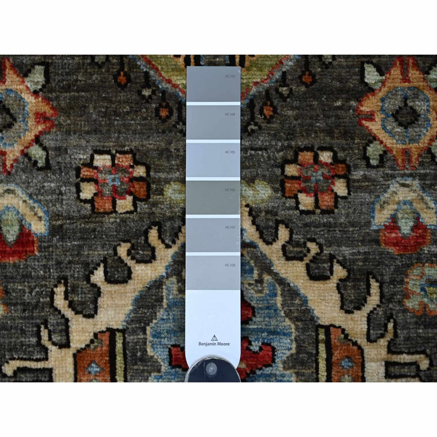 Tribal-Geometric-Hand-Knotted-Rug-107285