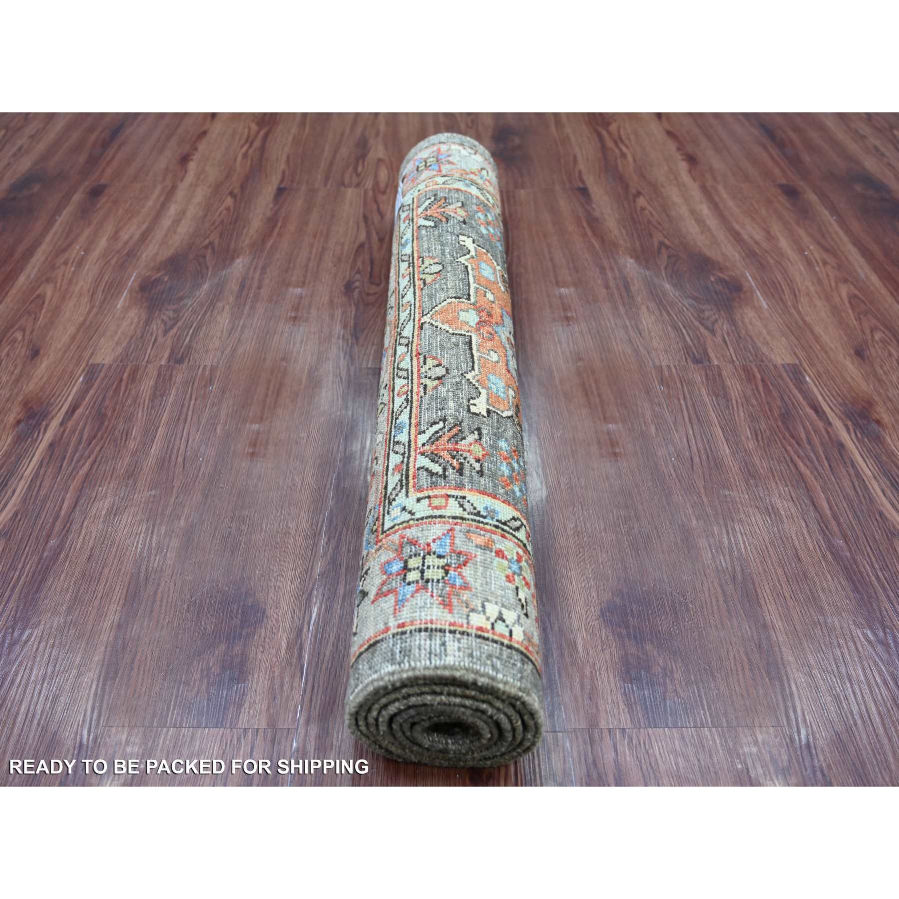 Tribal-Geometric-Hand-Knotted-Rug-107285