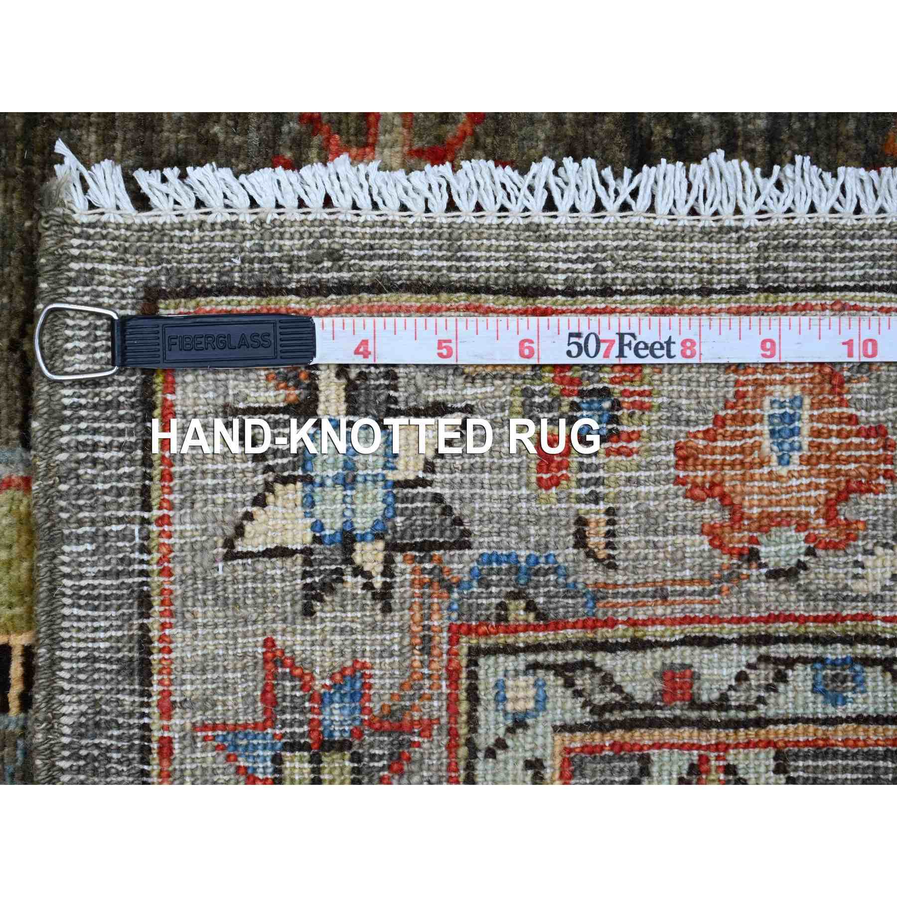 Tribal-Geometric-Hand-Knotted-Rug-107285