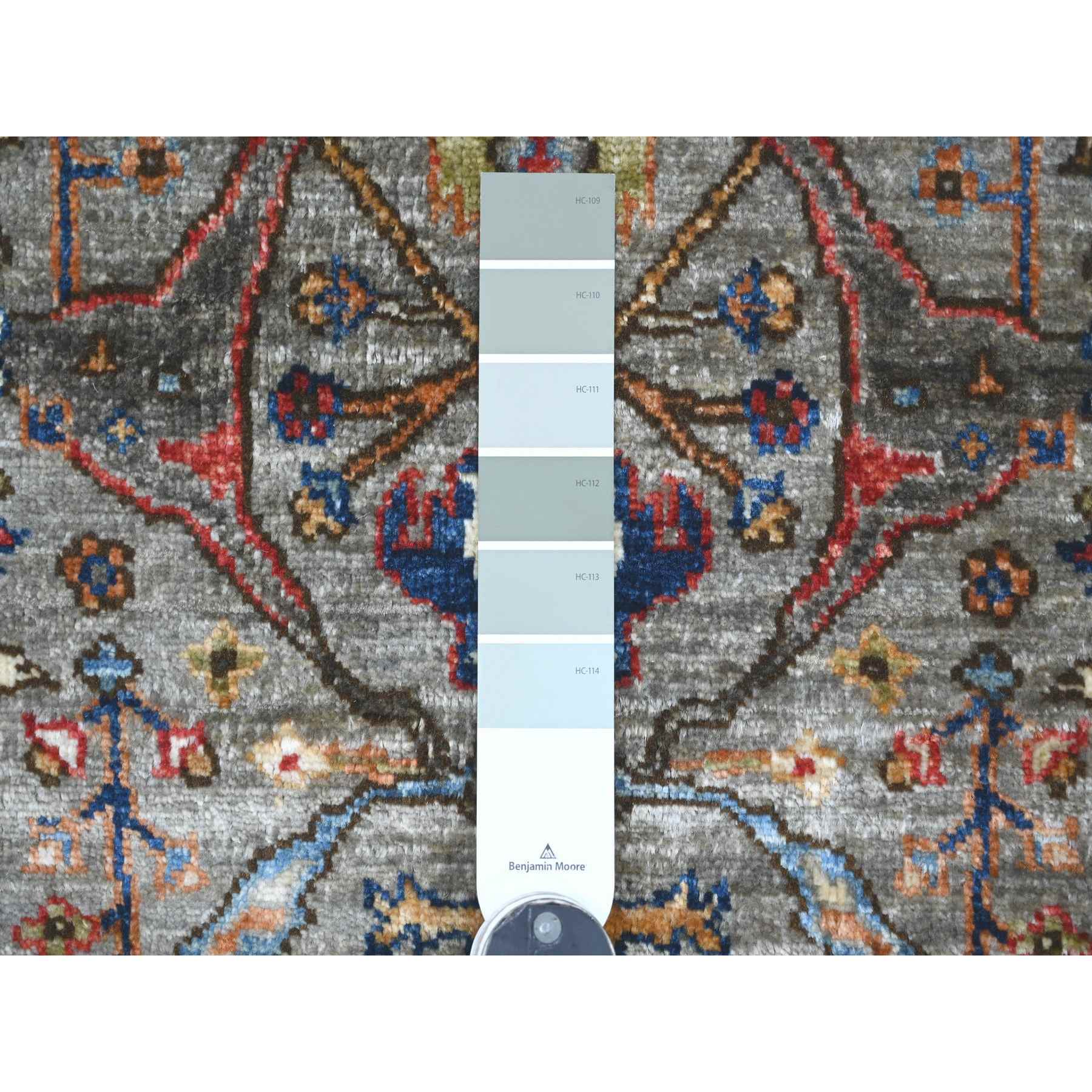Tribal-Geometric-Hand-Knotted-Rug-107295
