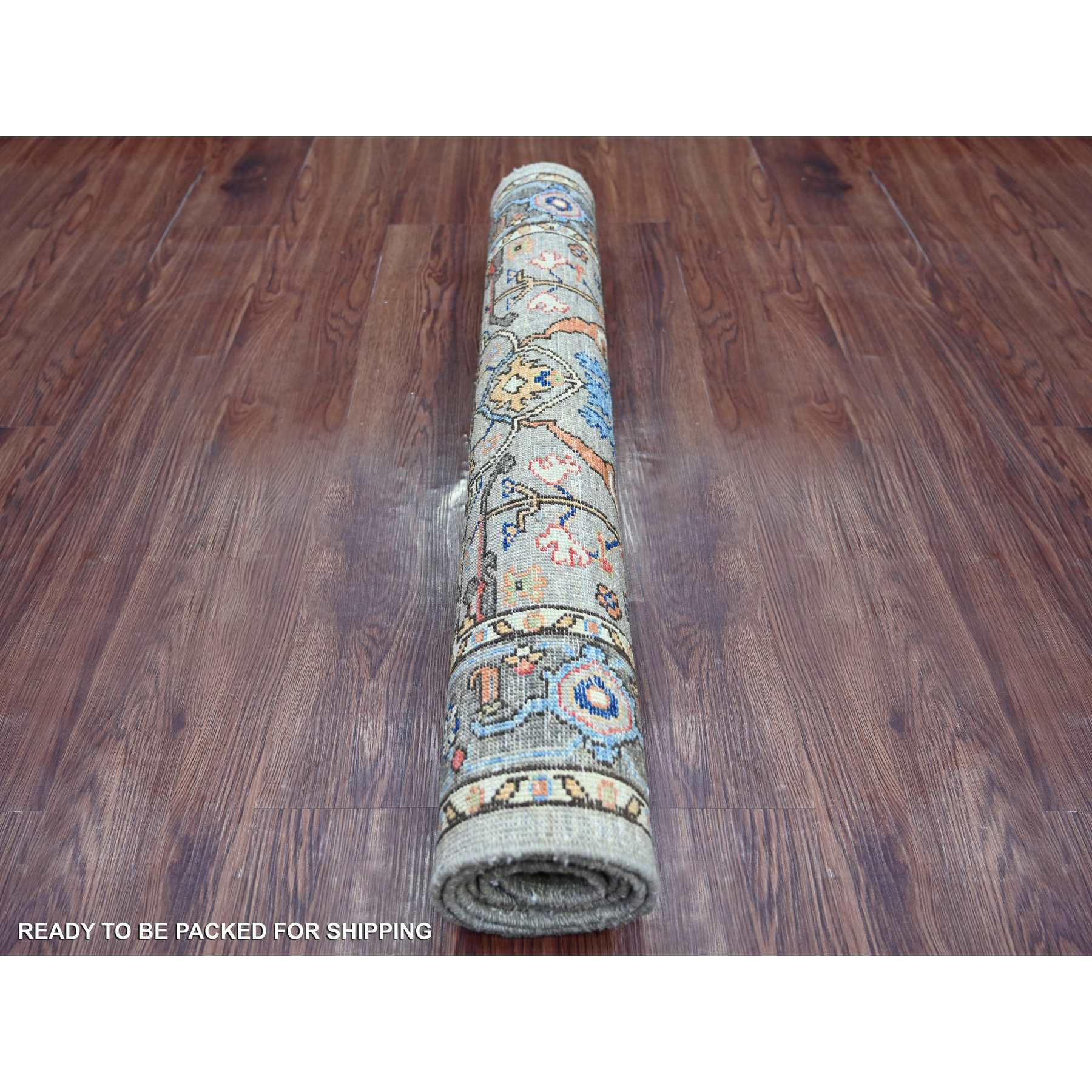 Tribal-Geometric-Hand-Knotted-Rug-107295