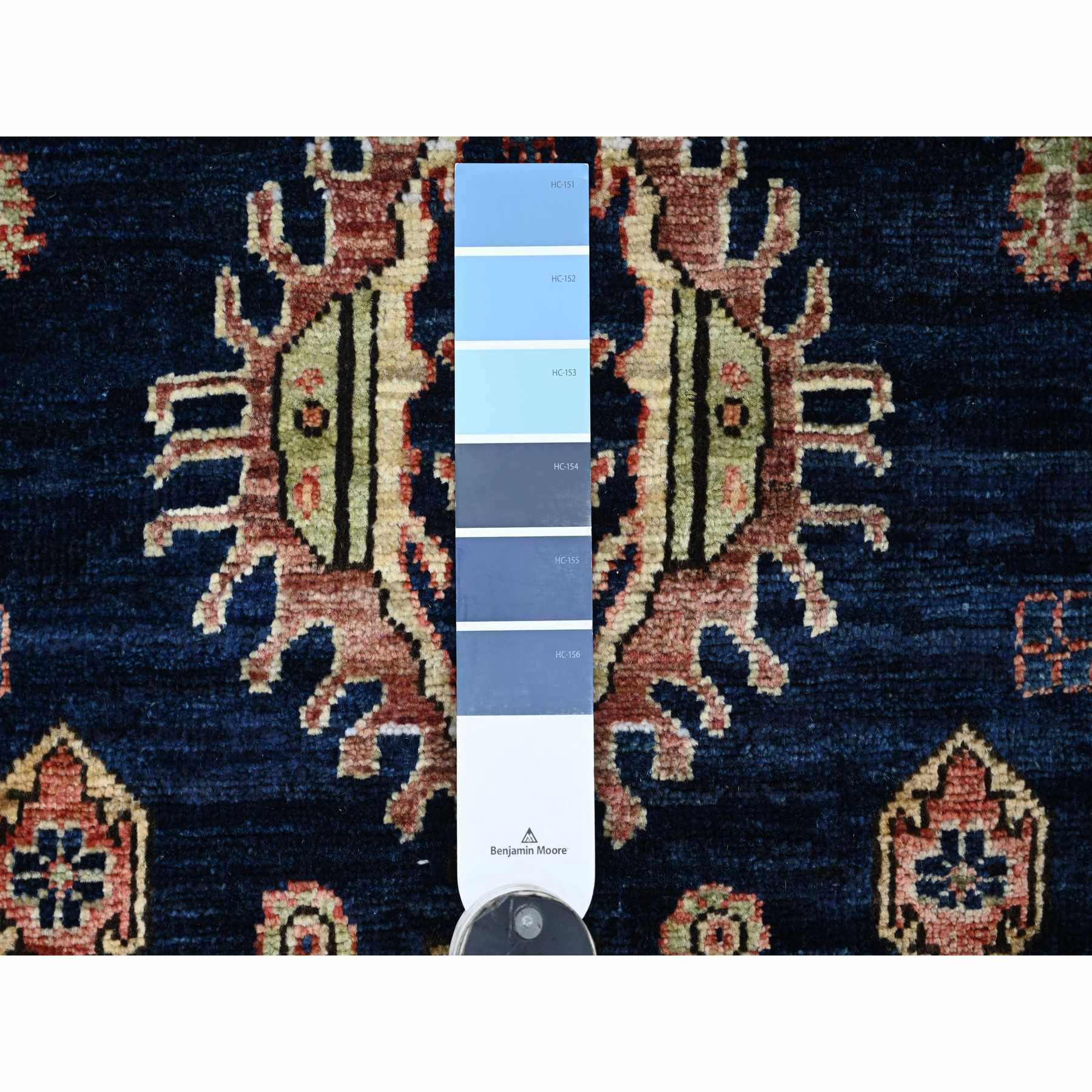 Tribal-Geometric-Hand-Knotted-Rug-107305