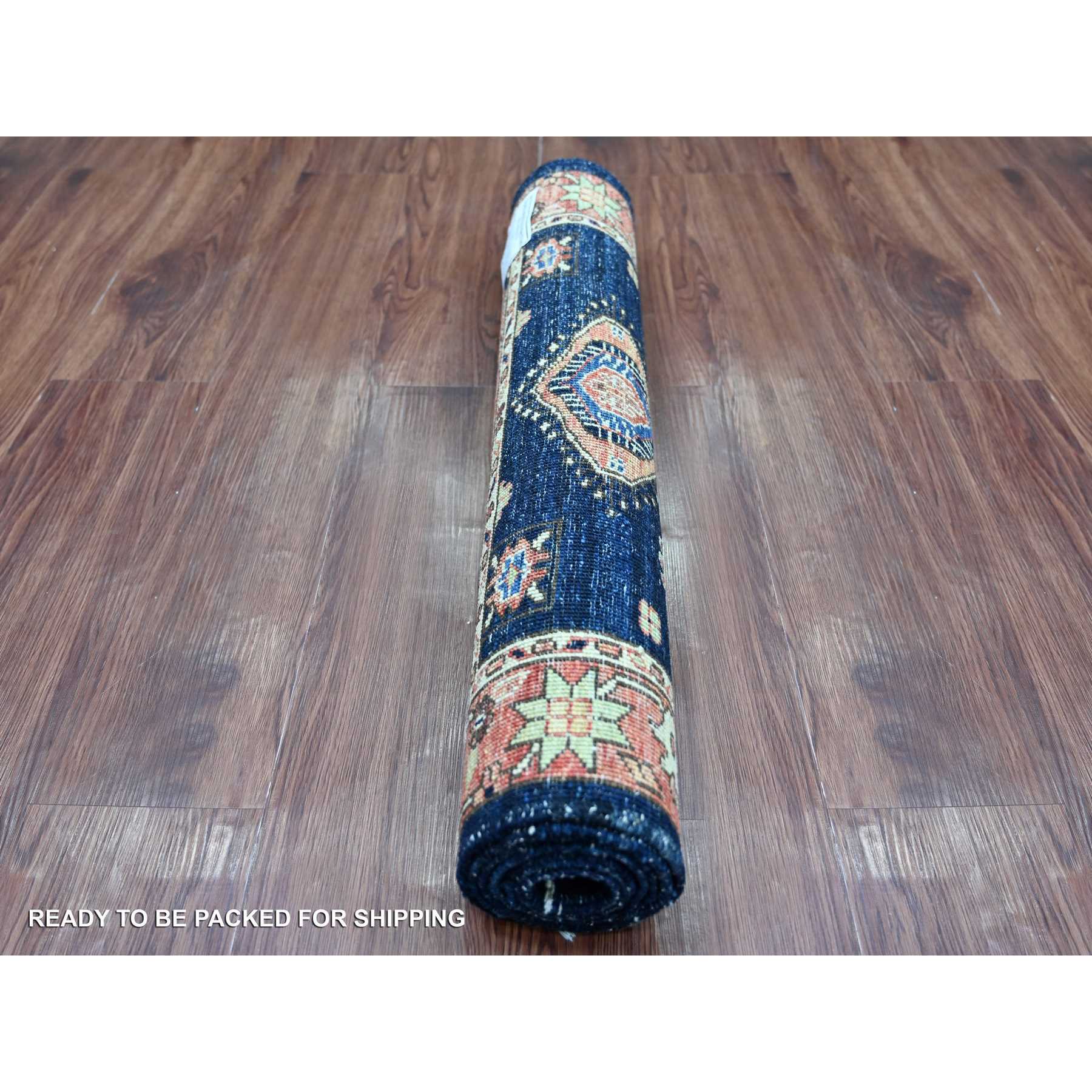 Tribal-Geometric-Hand-Knotted-Rug-107305