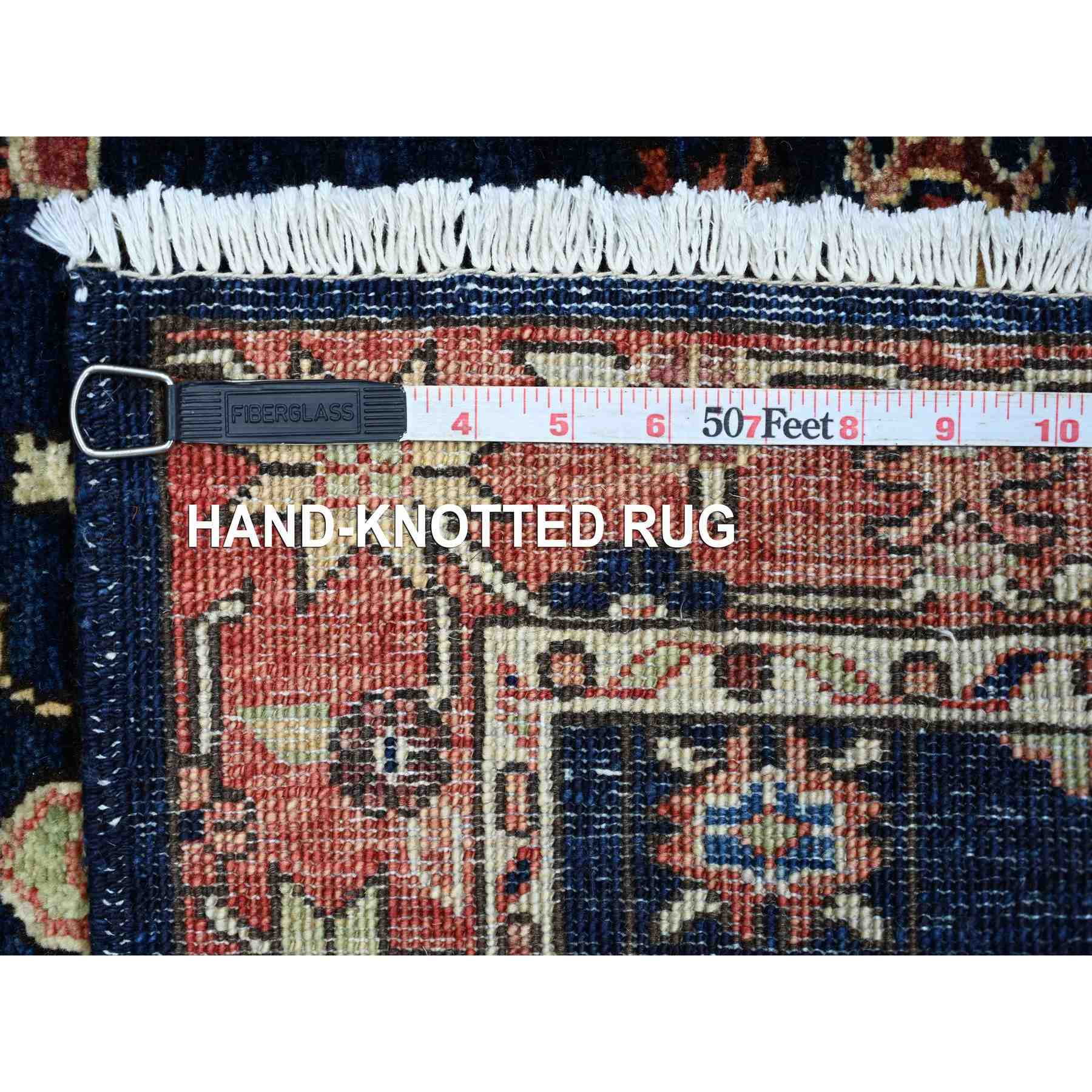 Tribal-Geometric-Hand-Knotted-Rug-107305