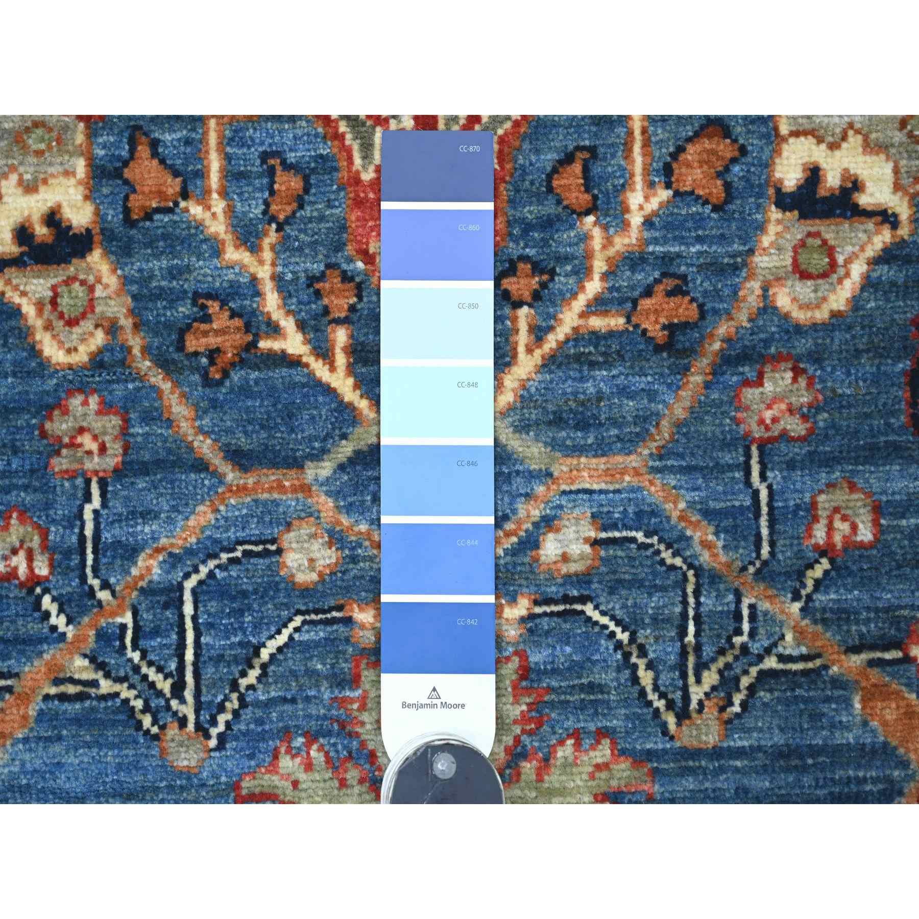 Tribal-Geometric-Hand-Knotted-Rug-107310