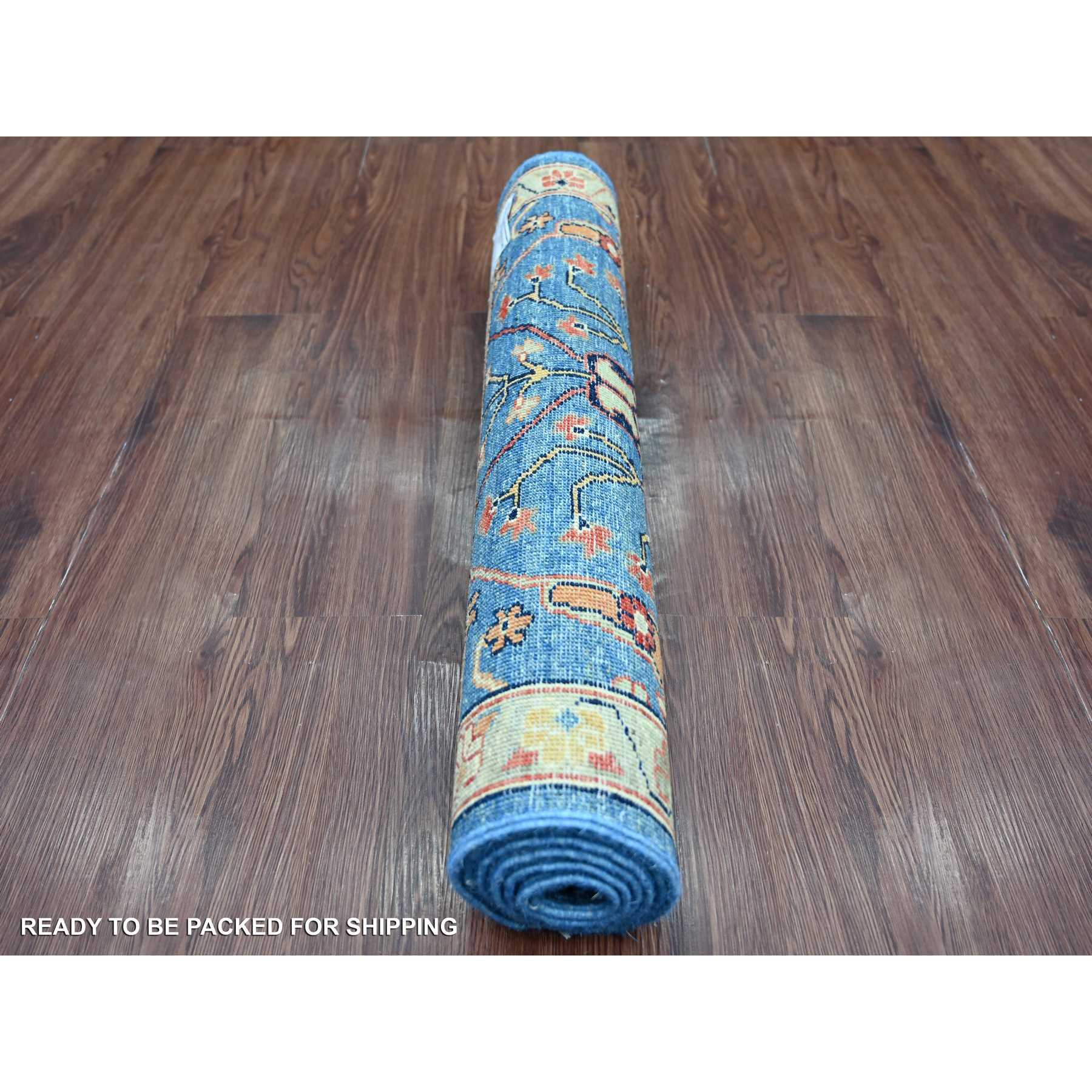 Tribal-Geometric-Hand-Knotted-Rug-107310
