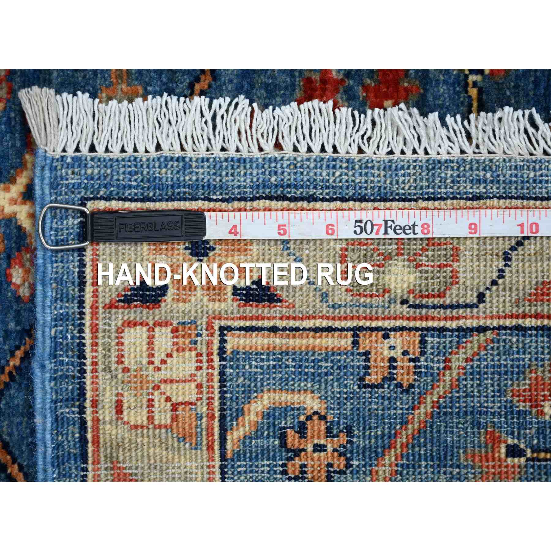 Tribal-Geometric-Hand-Knotted-Rug-107310