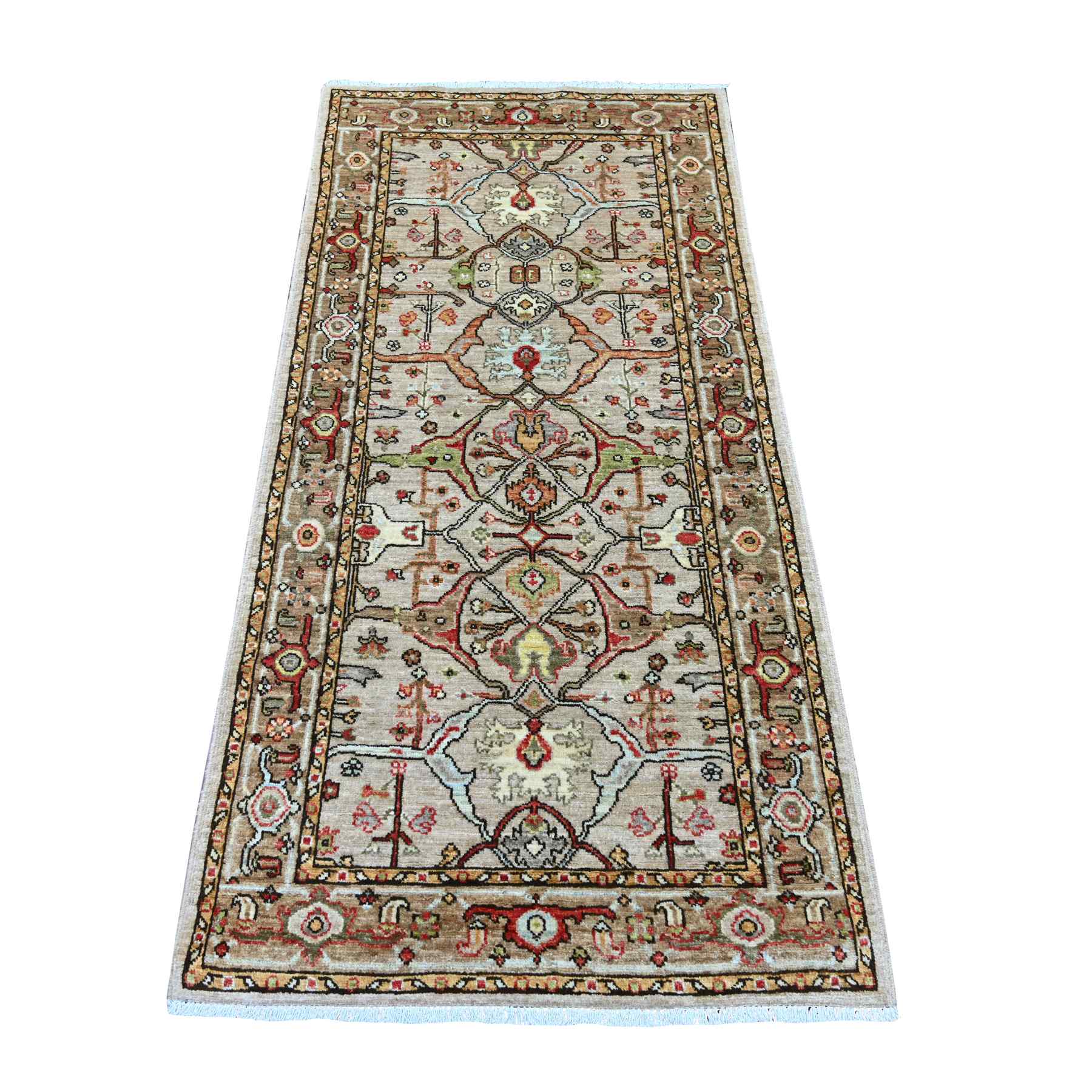 Tribal-Geometric-Hand-Knotted-Rug-107315