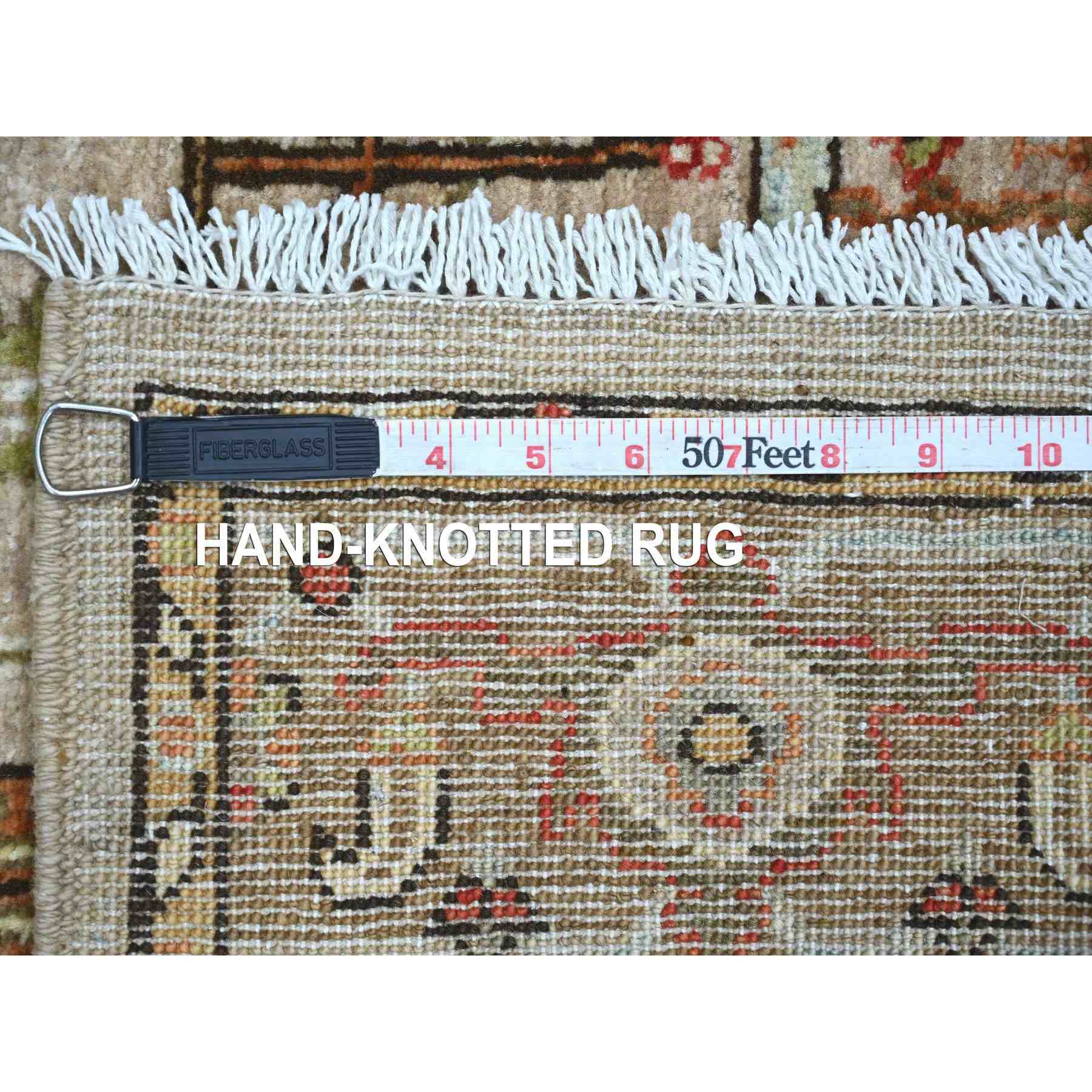 Tribal-Geometric-Hand-Knotted-Rug-107315