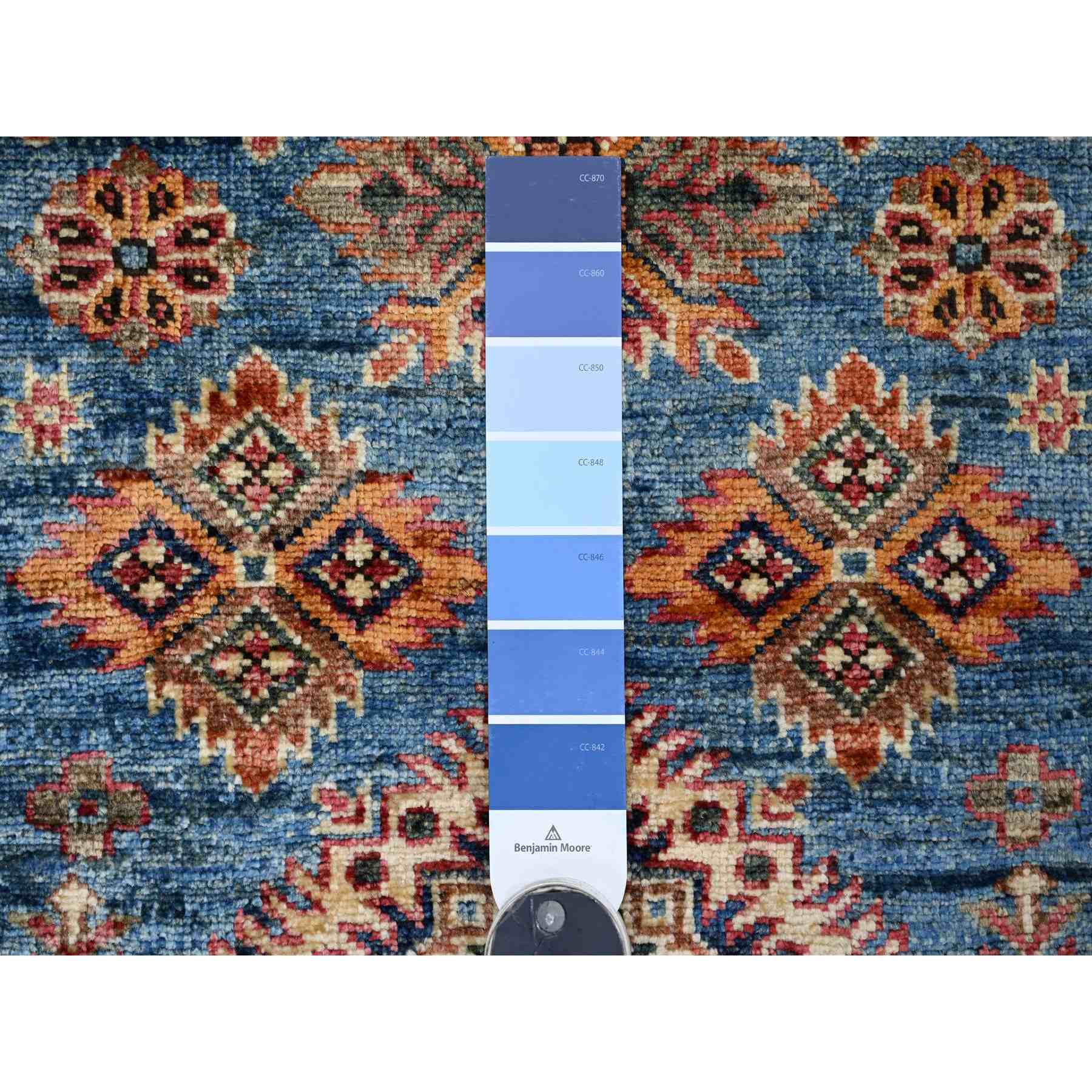 Tribal-Geometric-Hand-Knotted-Rug-107320