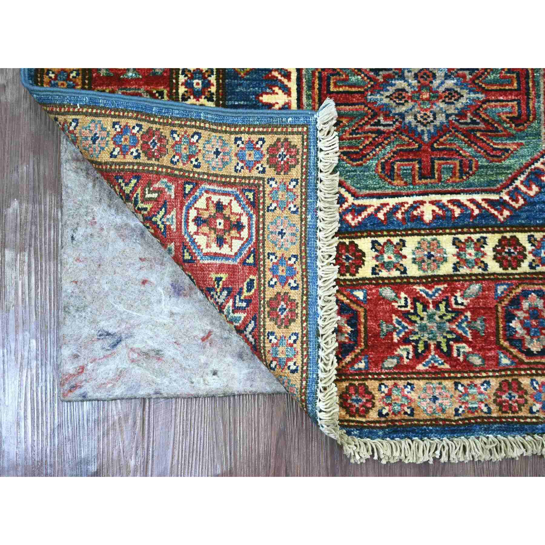 Tribal-Geometric-Hand-Knotted-Rug-107340