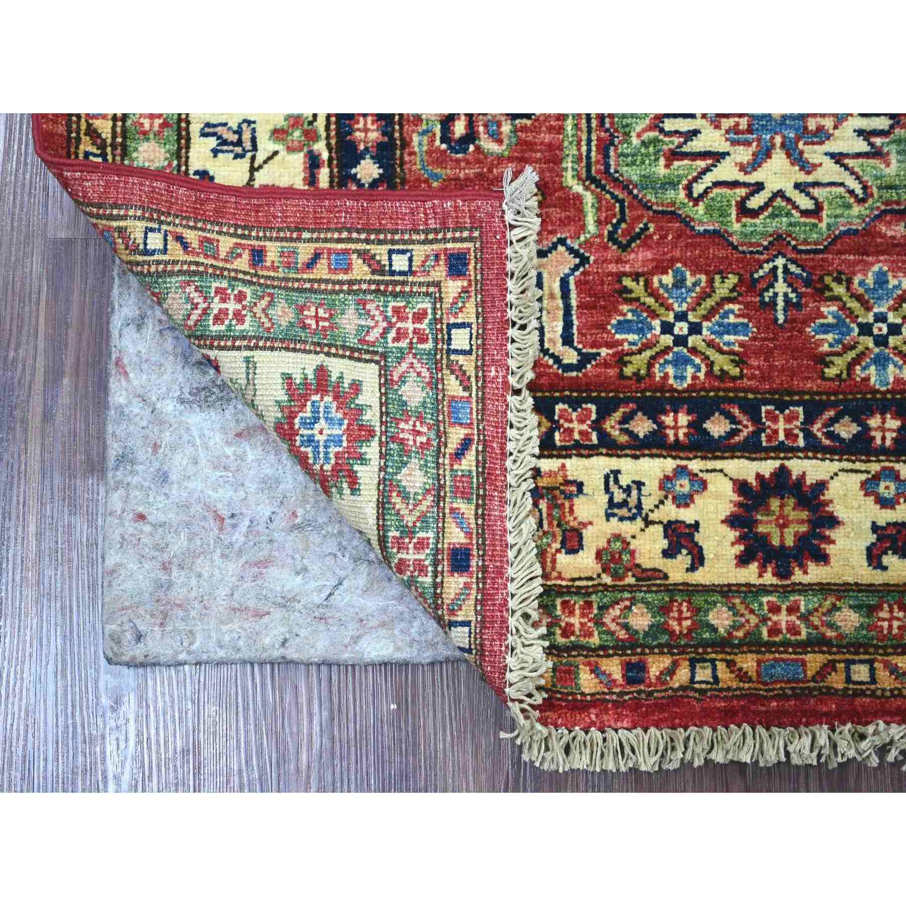 Tribal-Geometric-Hand-Knotted-Rug-107345