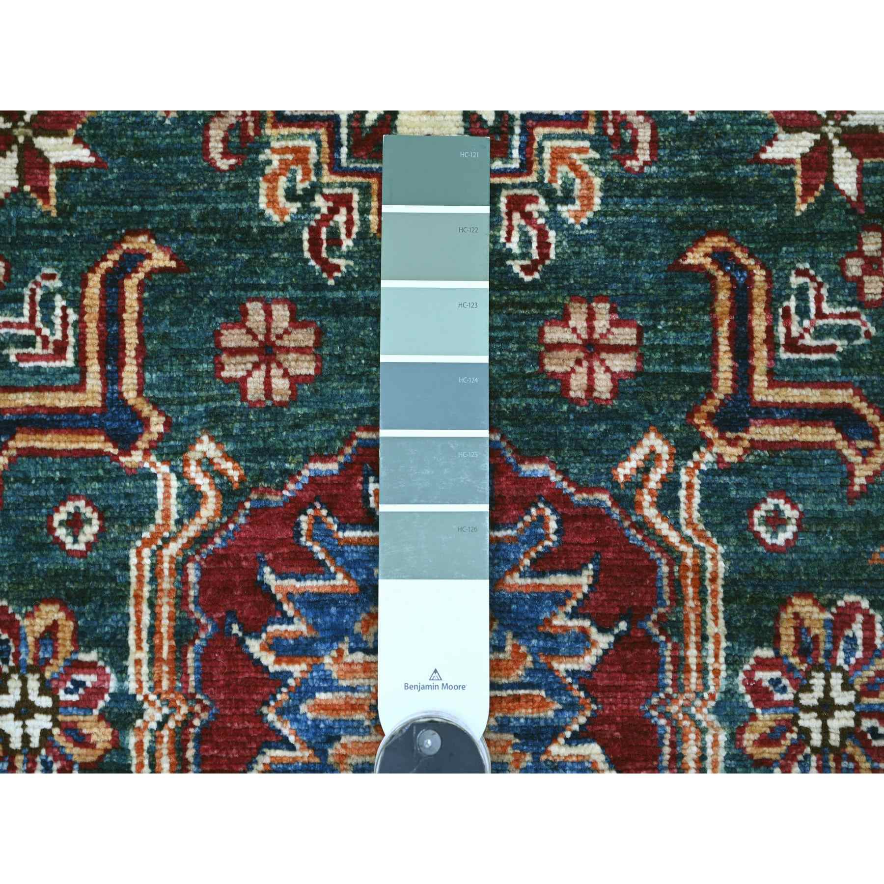 Tribal-Geometric-Hand-Knotted-Rug-107360