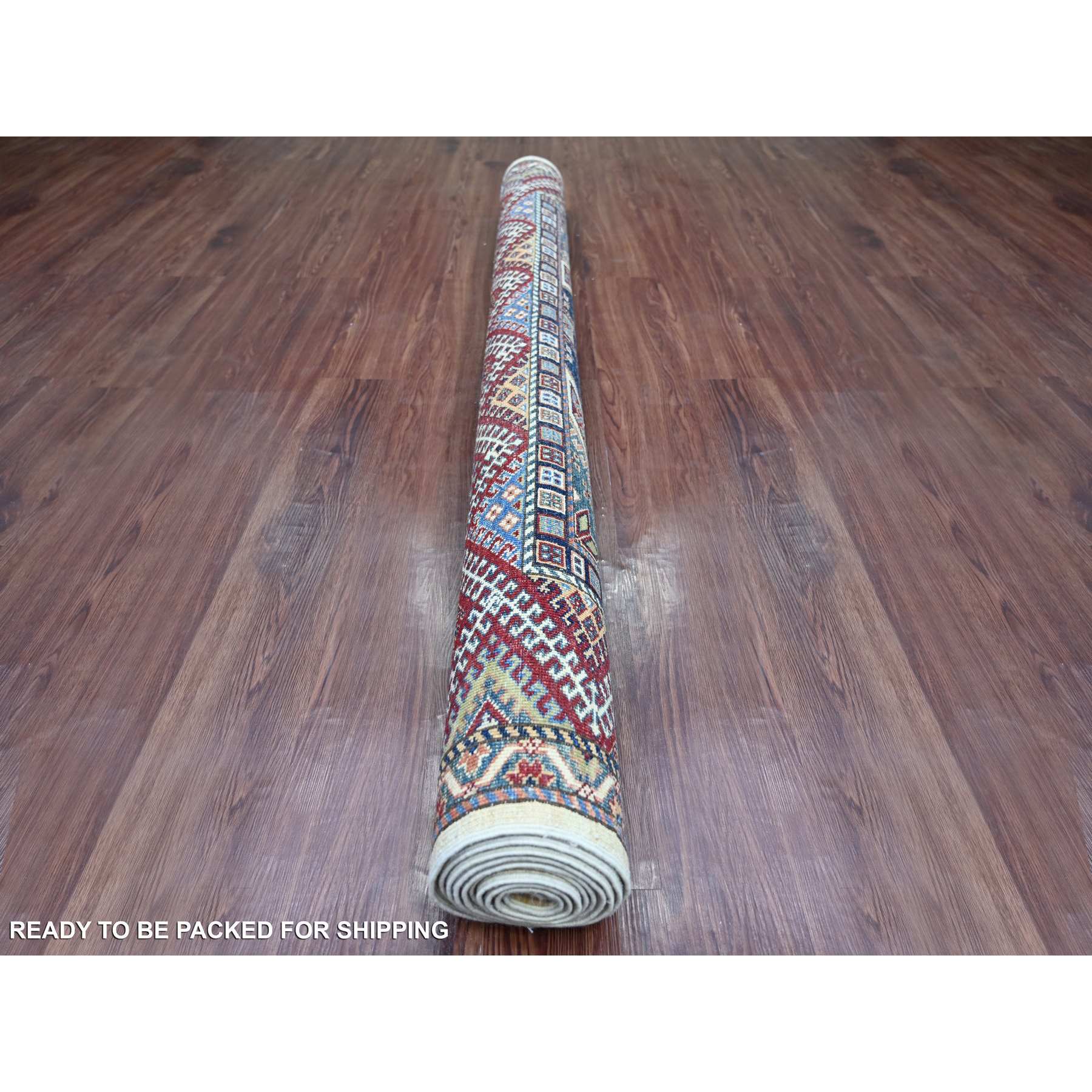 Kazak-Hand-Knotted-Rug-107760