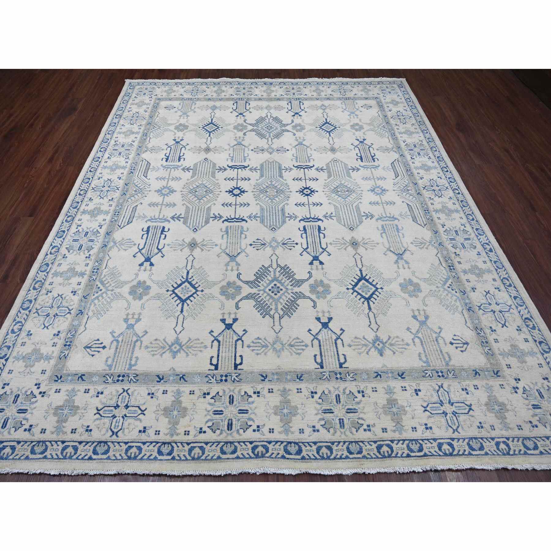 Kazak-Hand-Knotted-Rug-108130