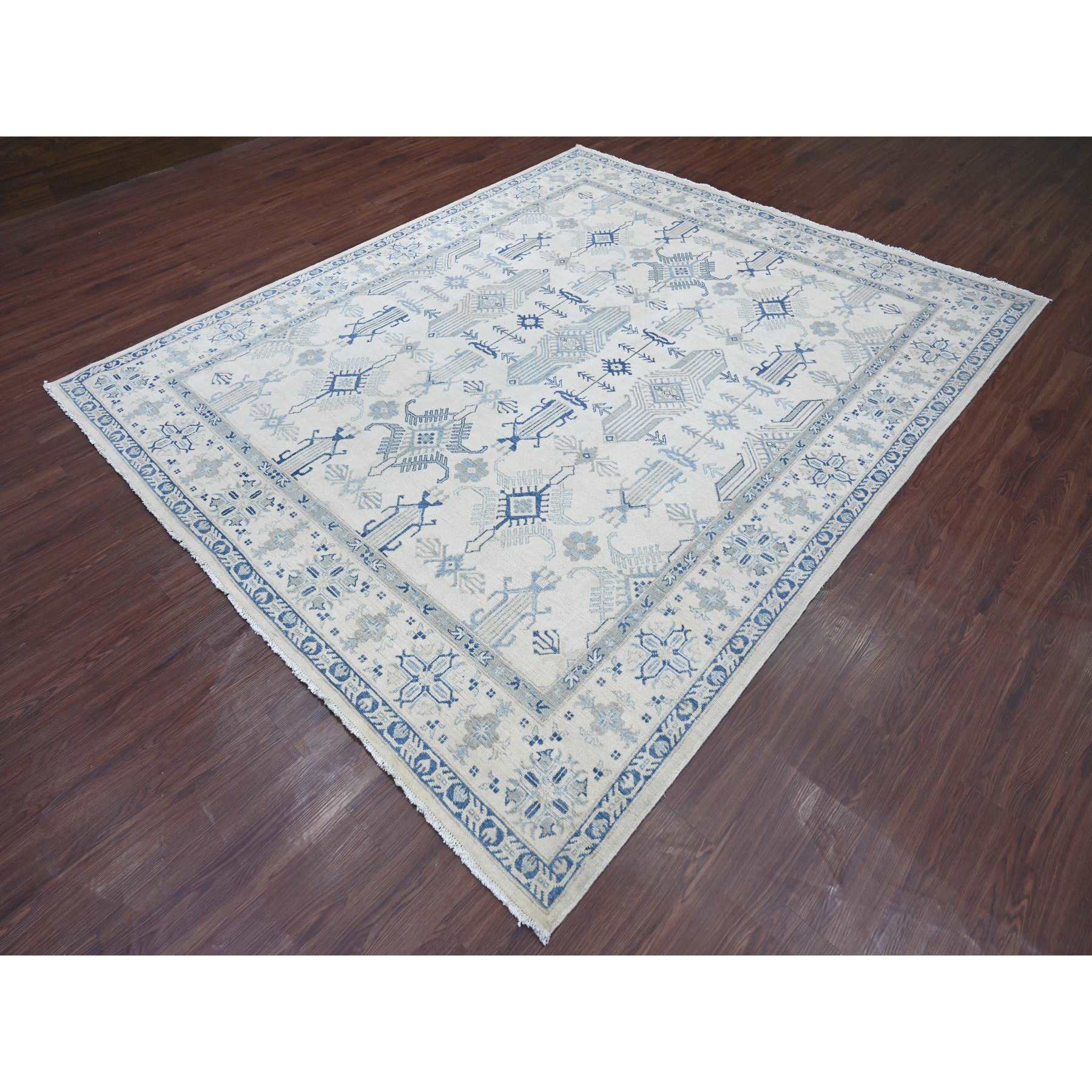 Kazak-Hand-Knotted-Rug-108130