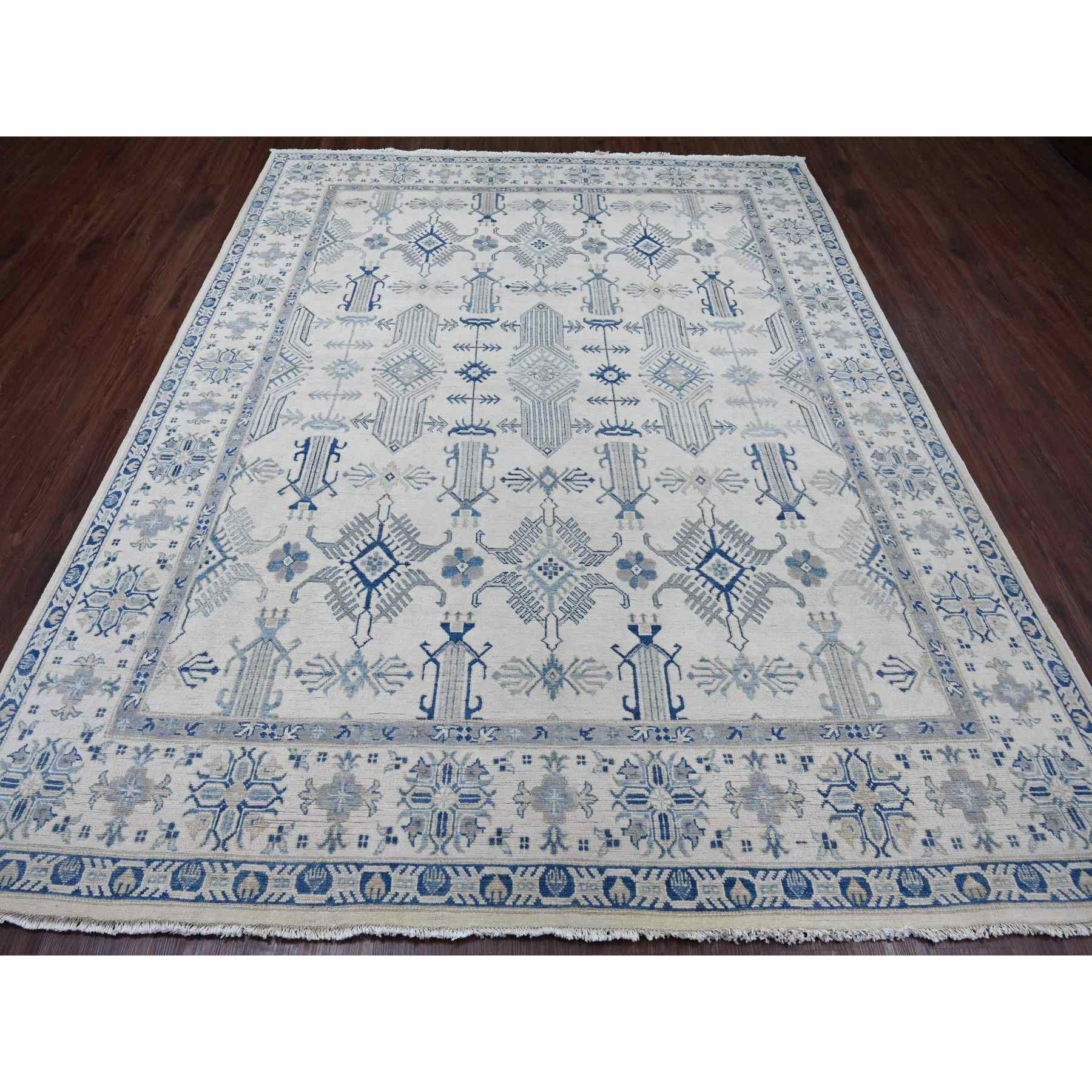 Kazak-Hand-Knotted-Rug-108280