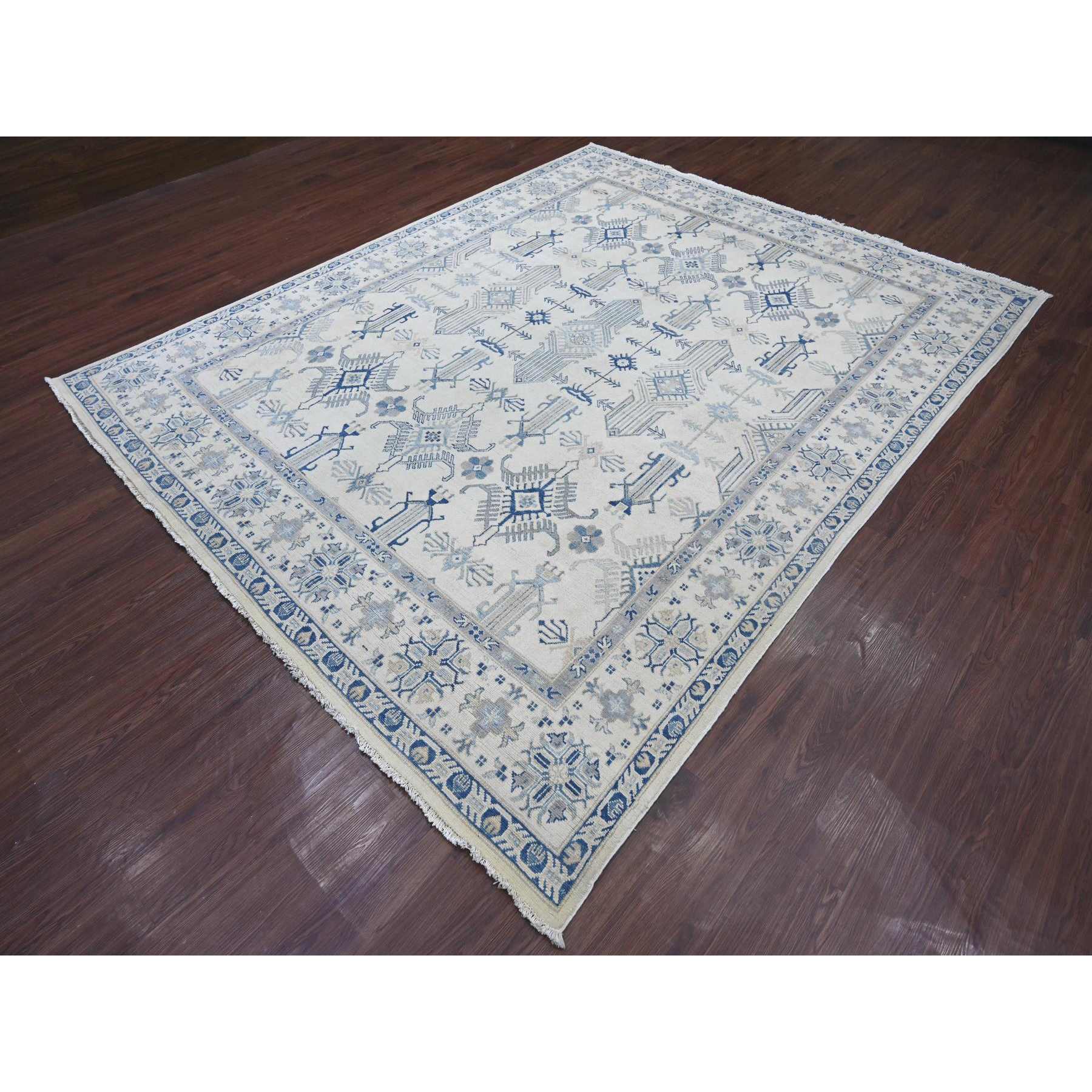 Kazak-Hand-Knotted-Rug-108280