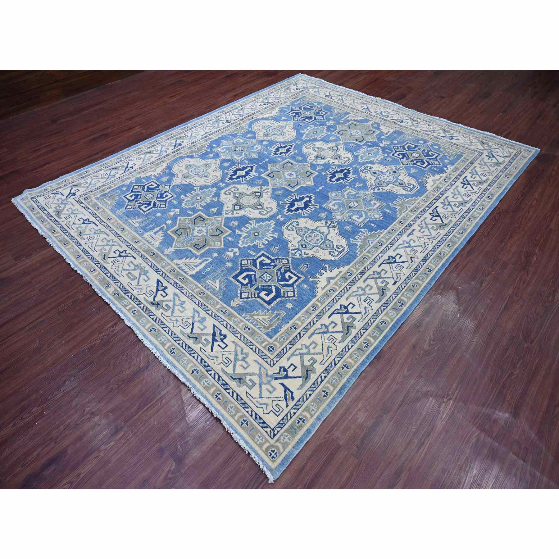 Kazak-Hand-Knotted-Rug-108900