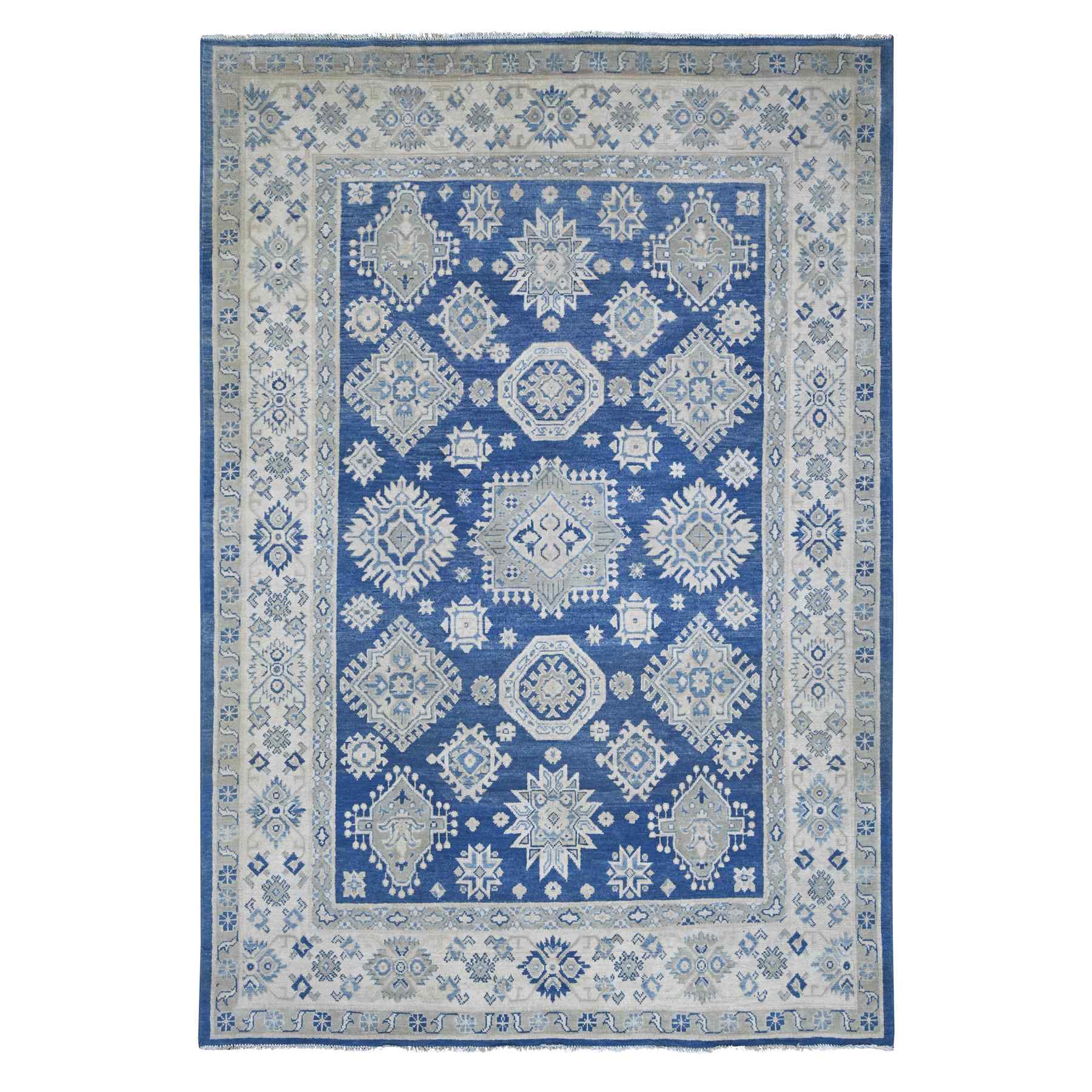 Kazak-Hand-Knotted-Rug-108915