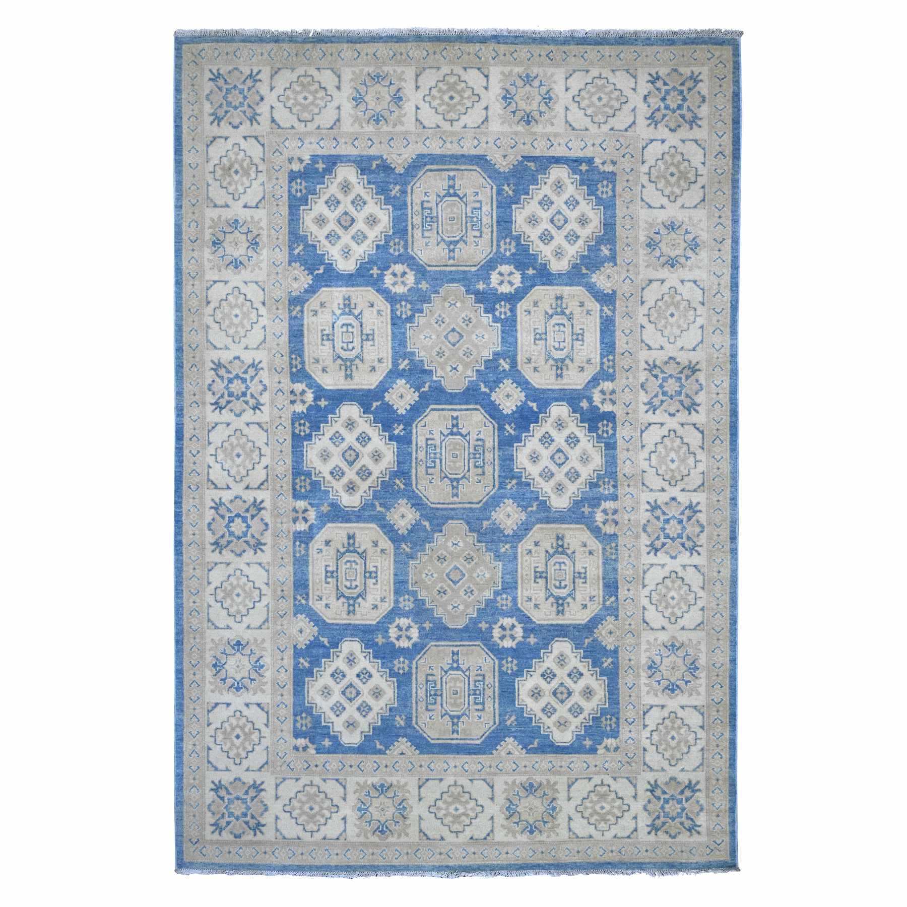 Kazak-Hand-Knotted-Rug-108920