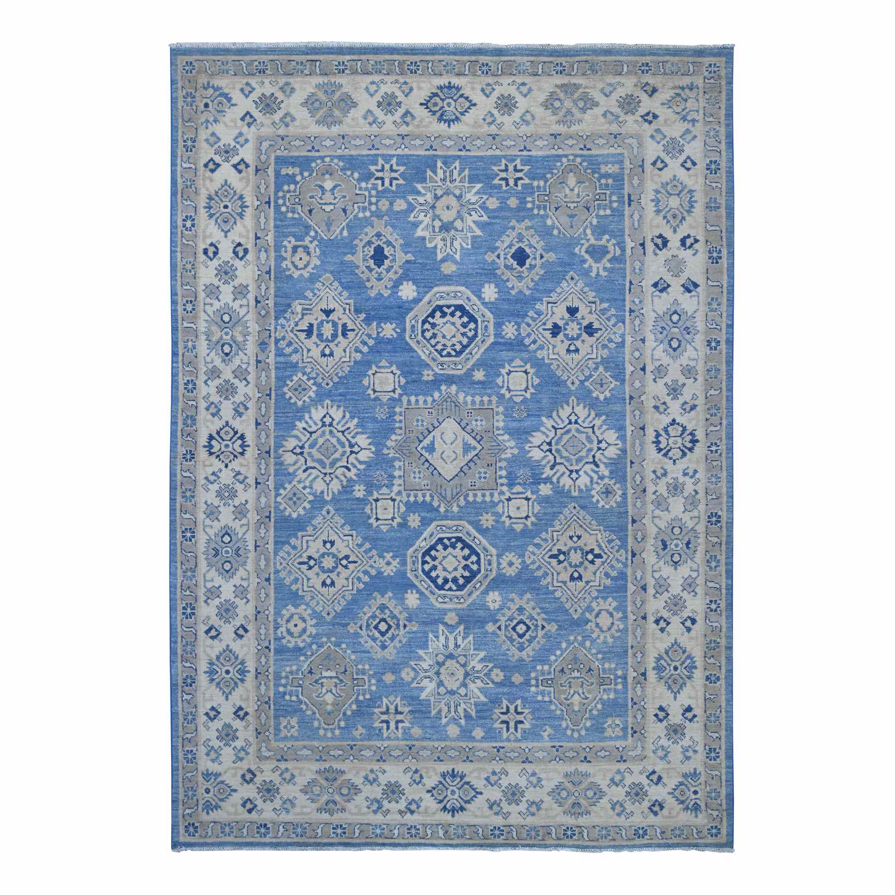 Kazak-Hand-Knotted-Rug-108930