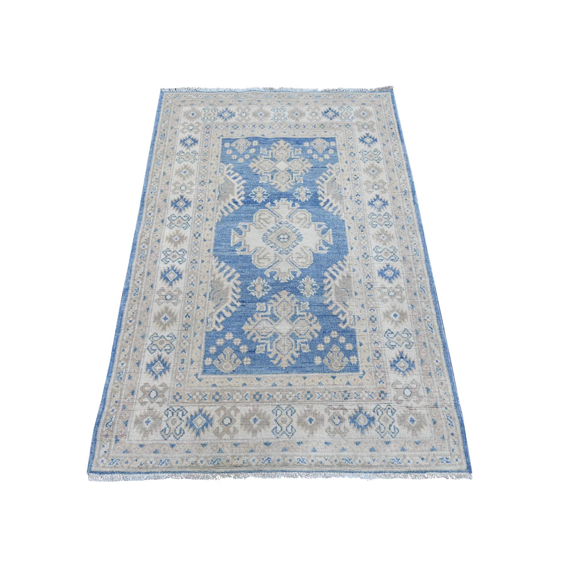 Kazak-Hand-Knotted-Rug-109010