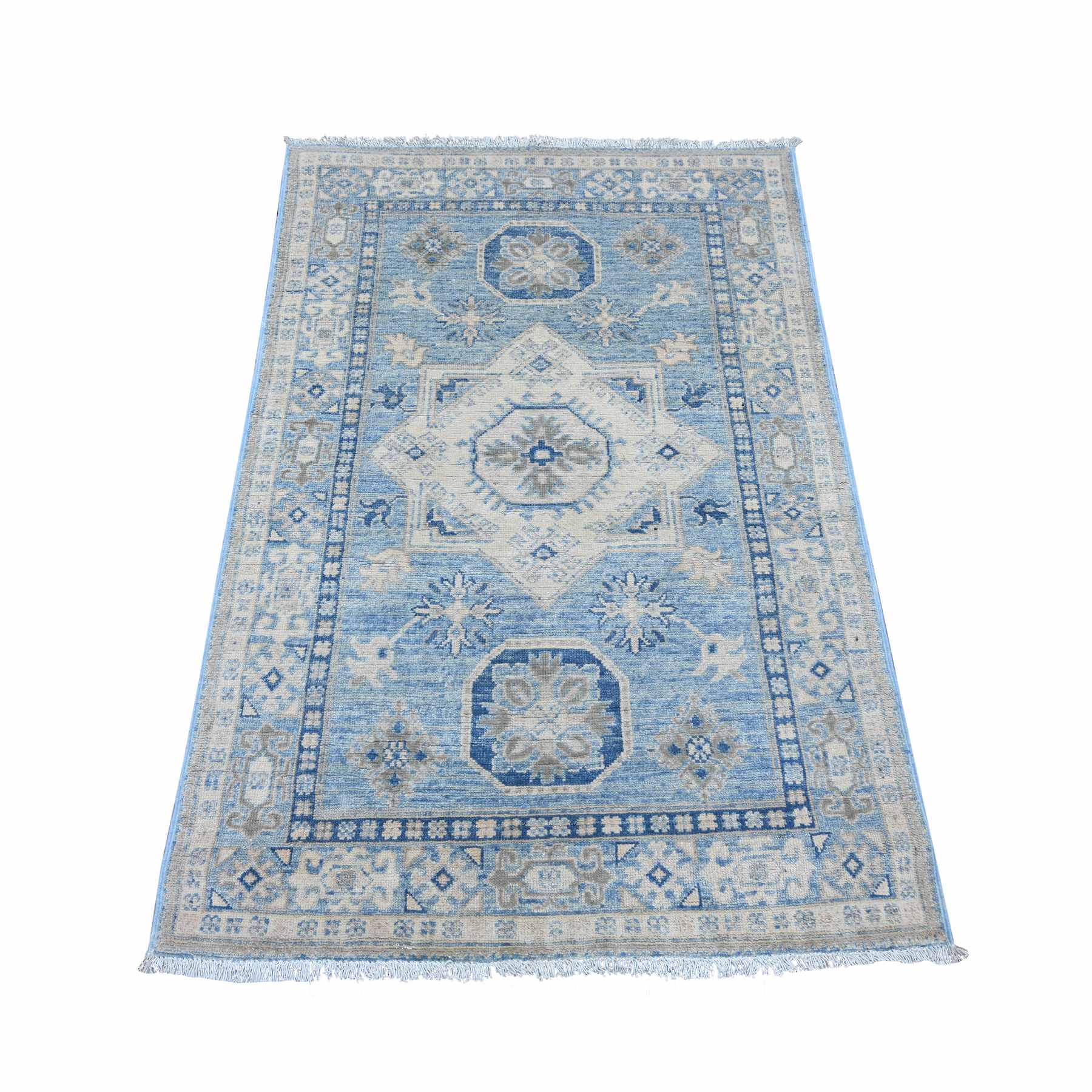 Kazak-Hand-Knotted-Rug-109020