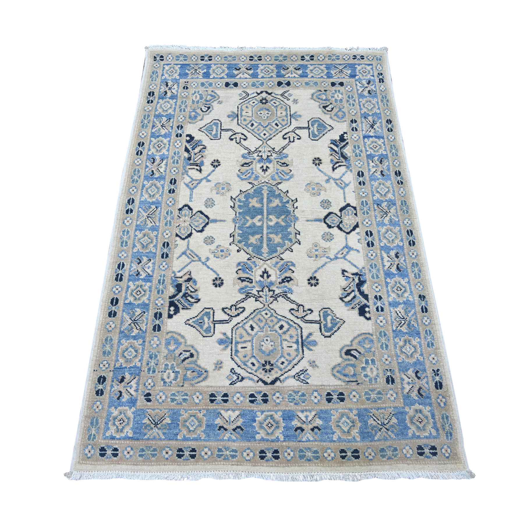 Kazak-Hand-Knotted-Rug-109025