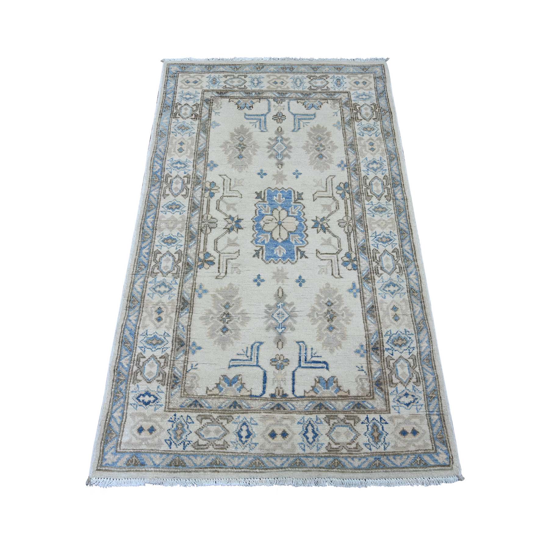 Kazak-Hand-Knotted-Rug-109055