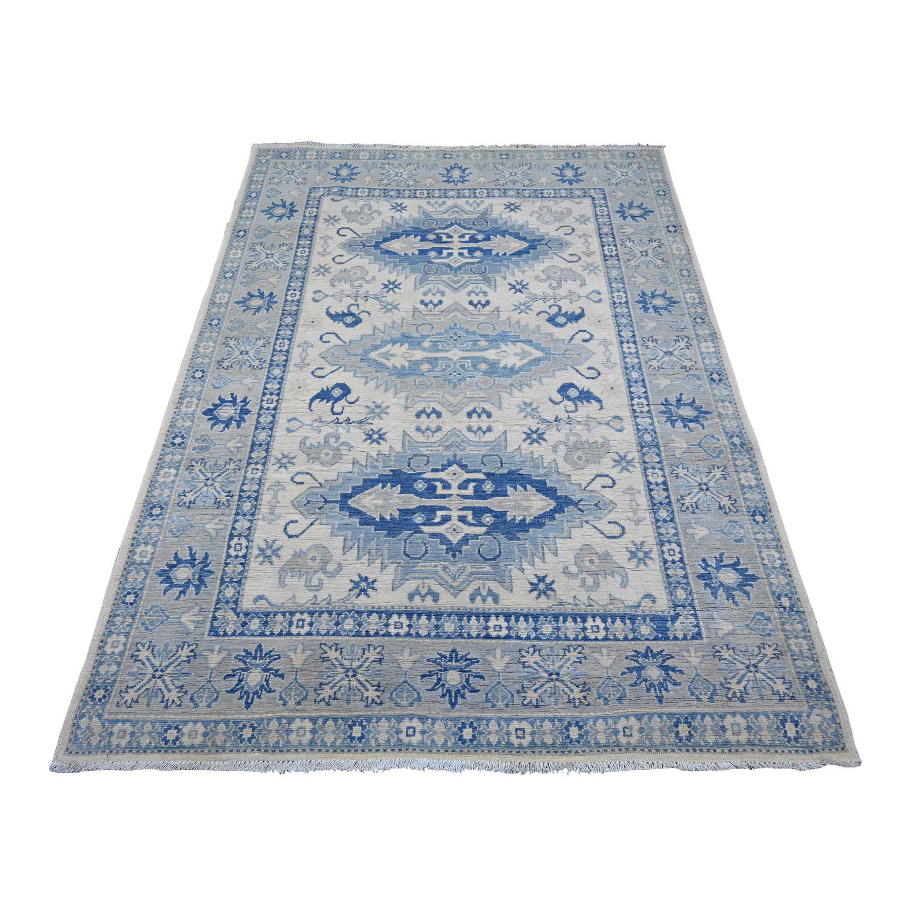 Kazak-Hand-Knotted-Rug-109605