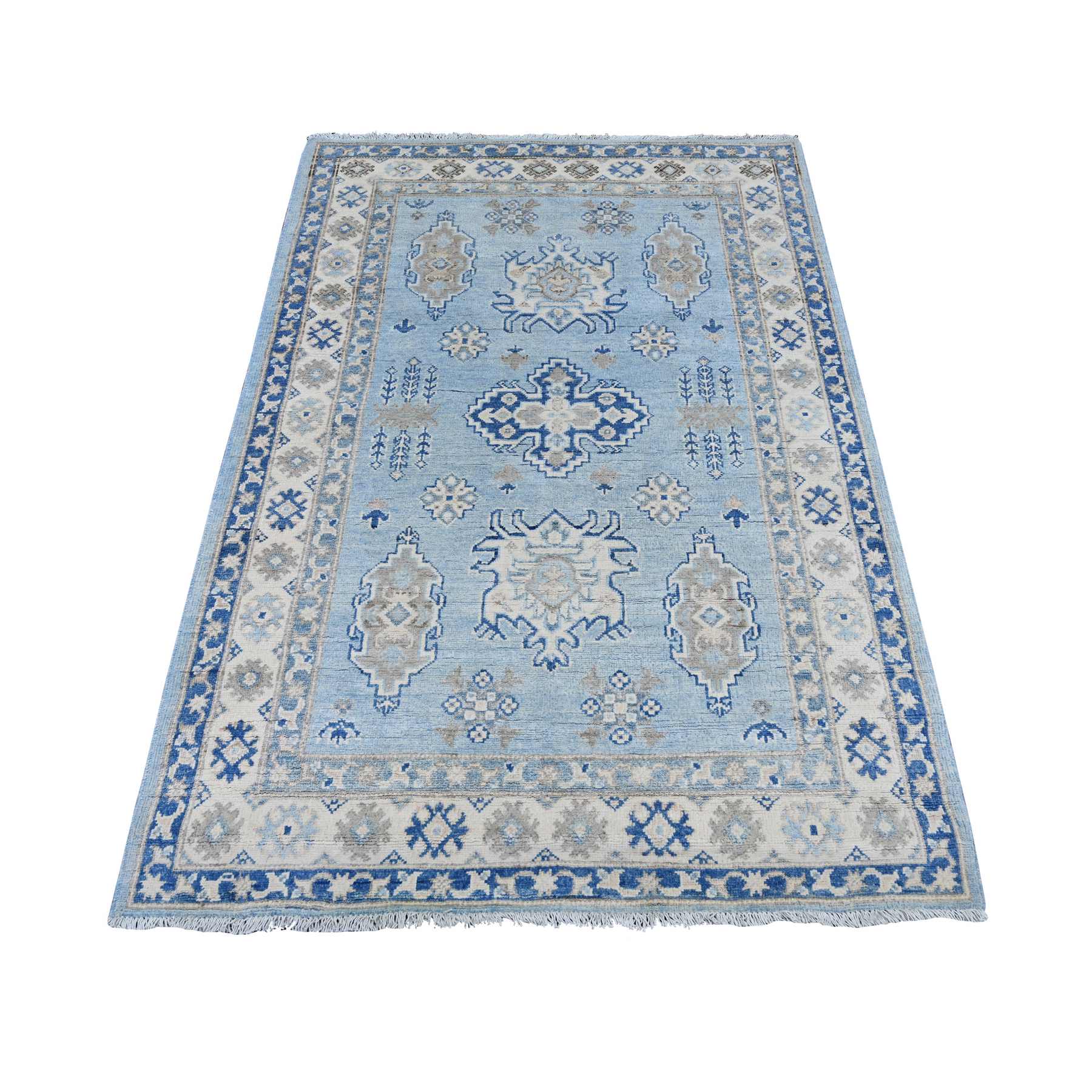 Kazak-Hand-Knotted-Rug-109630