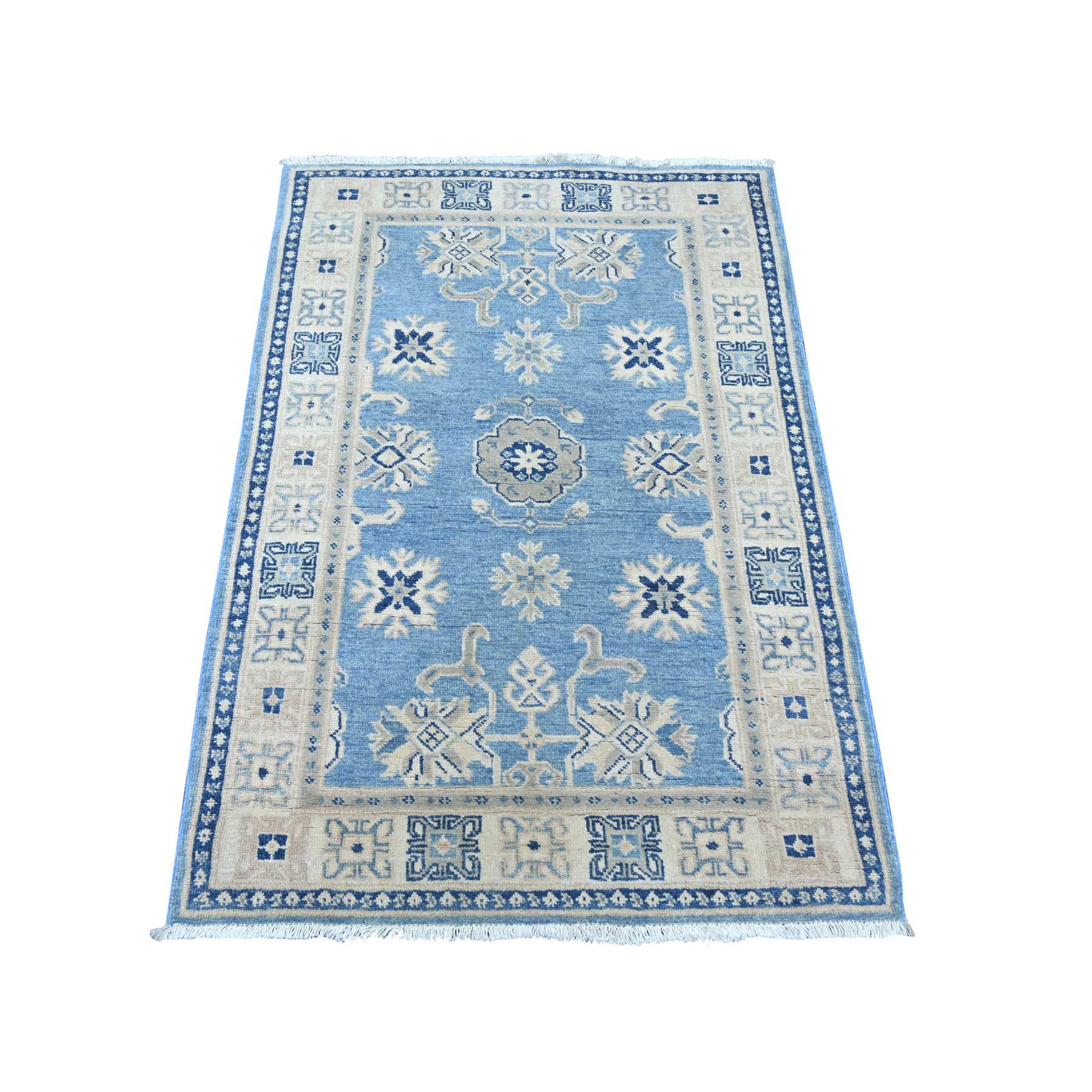 Kazak-Hand-Knotted-Rug-109965