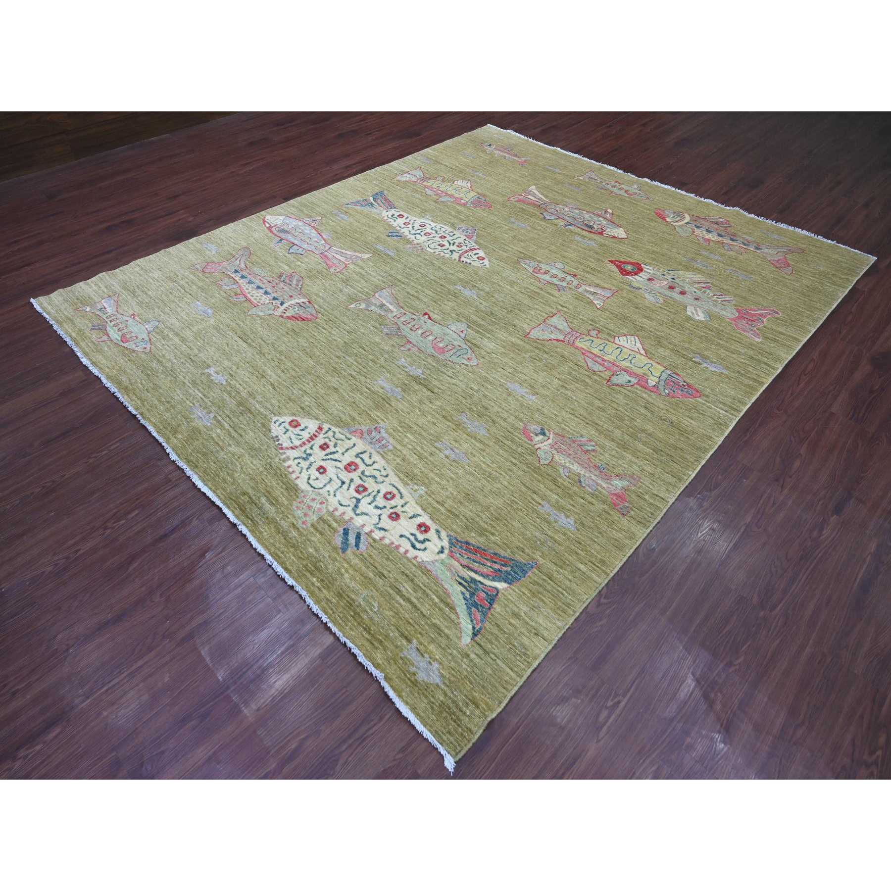 Modern-and-Contemporary-Hand-Knotted-Rug-108100