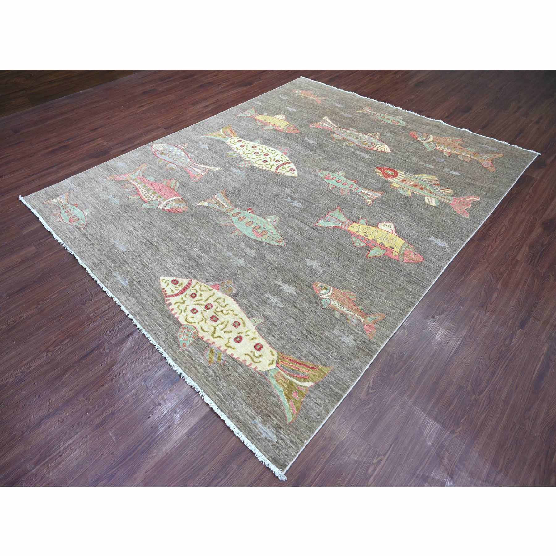 Modern-and-Contemporary-Hand-Knotted-Rug-108105