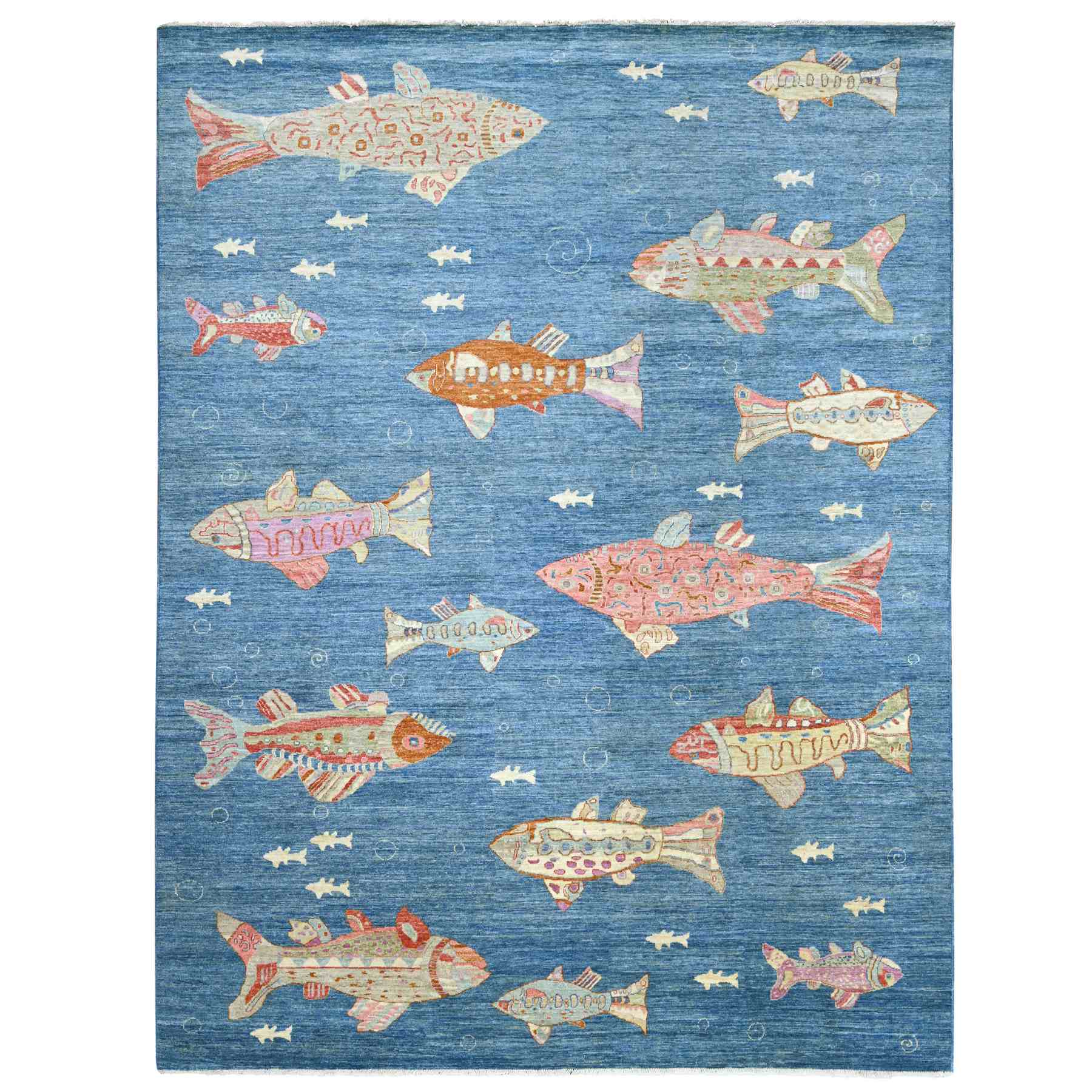 Modern-and-Contemporary-Hand-Knotted-Rug-109445